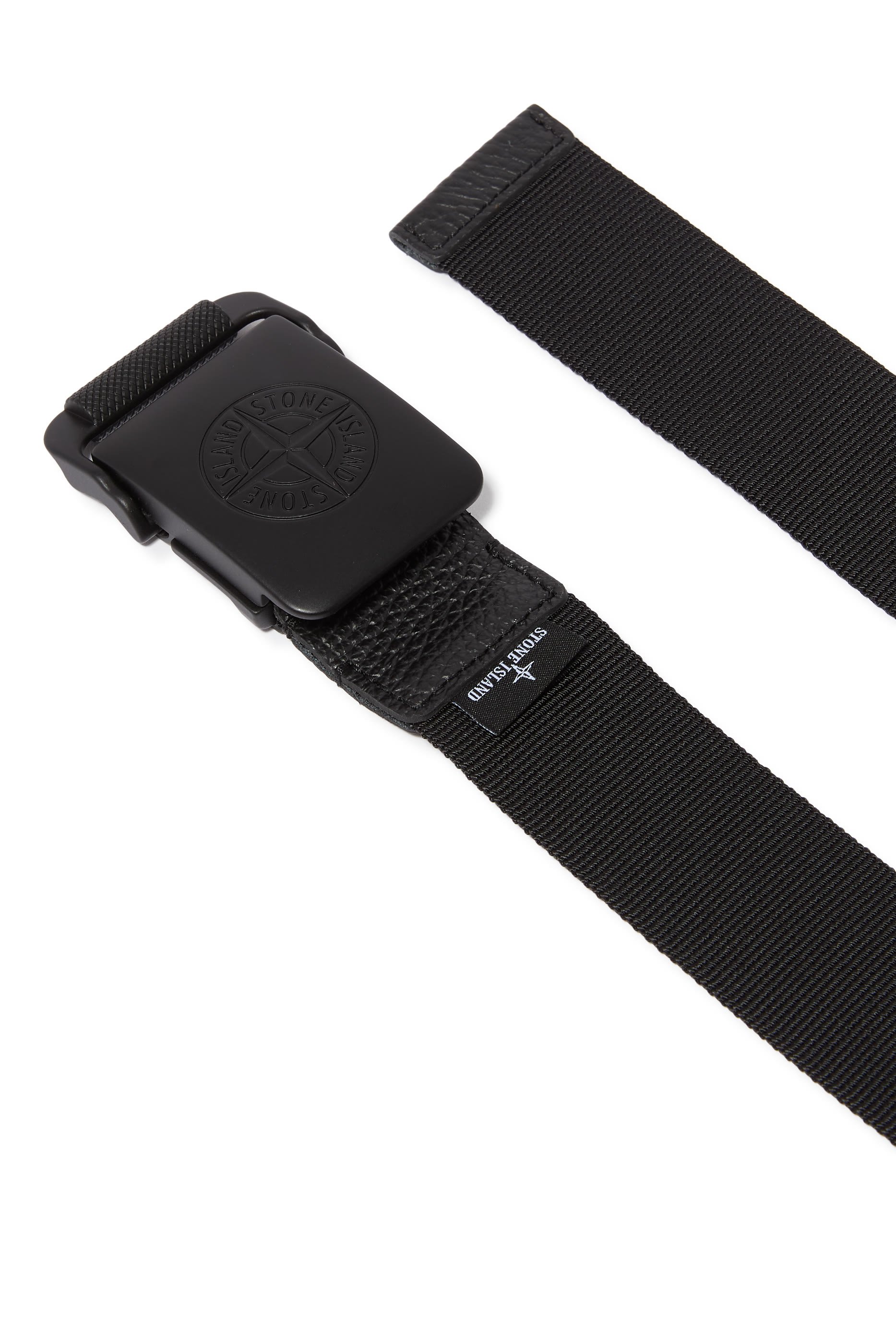 حزام بإبزيم بنقشة شعار الماركة