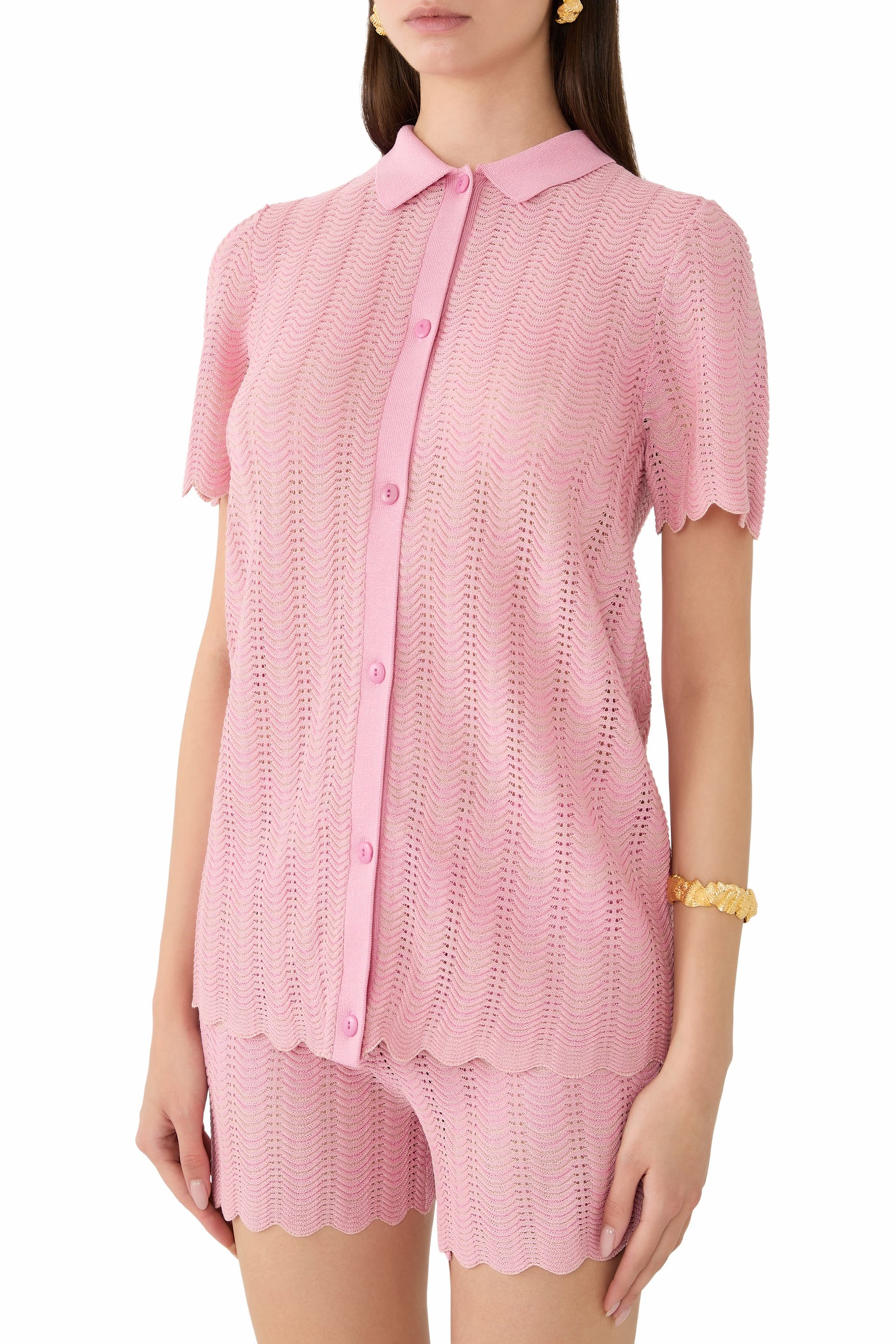 قميص ايرين كروشيه