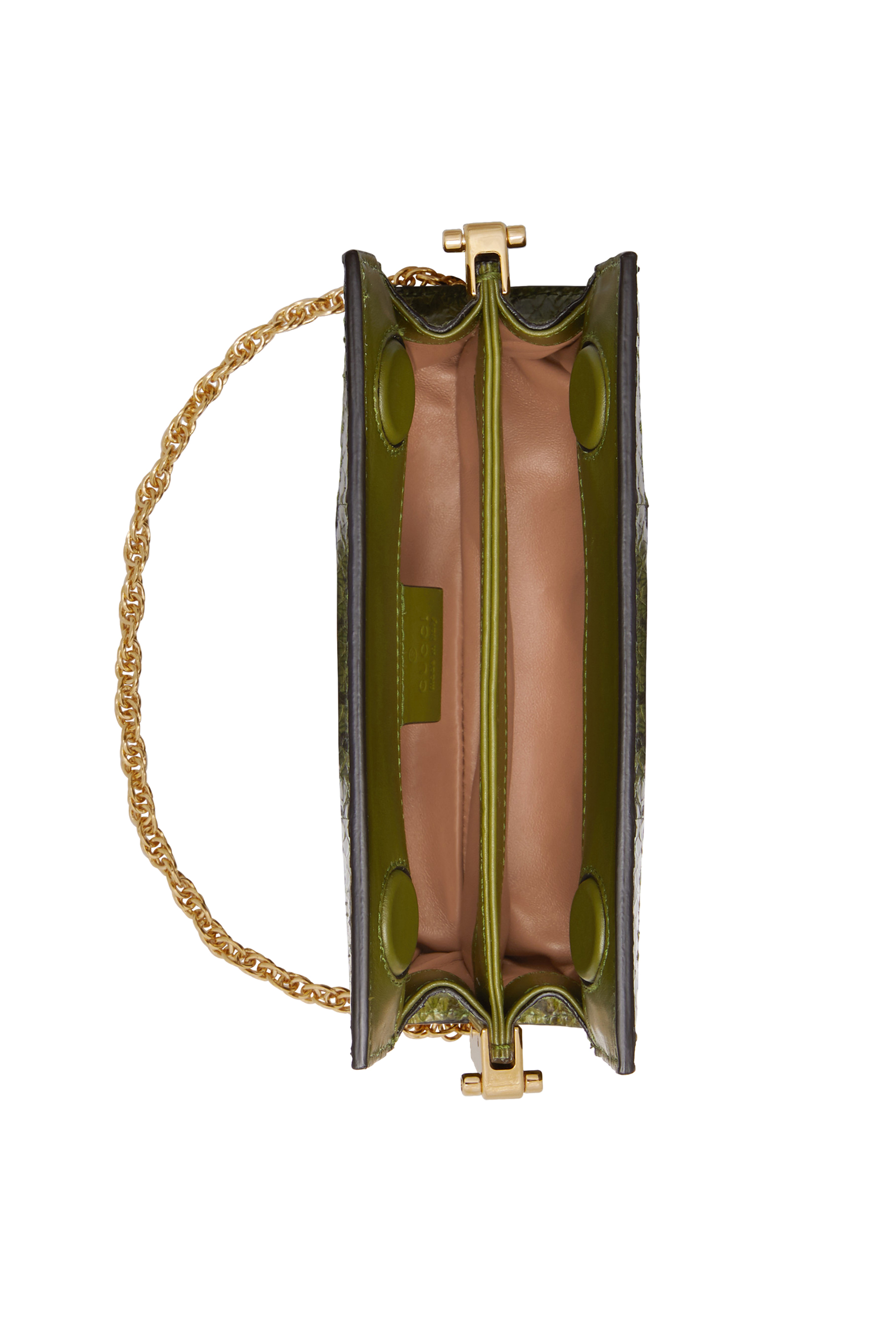 &nbsp;حقيبة كتف أوفيديا ميني جلد أفعى