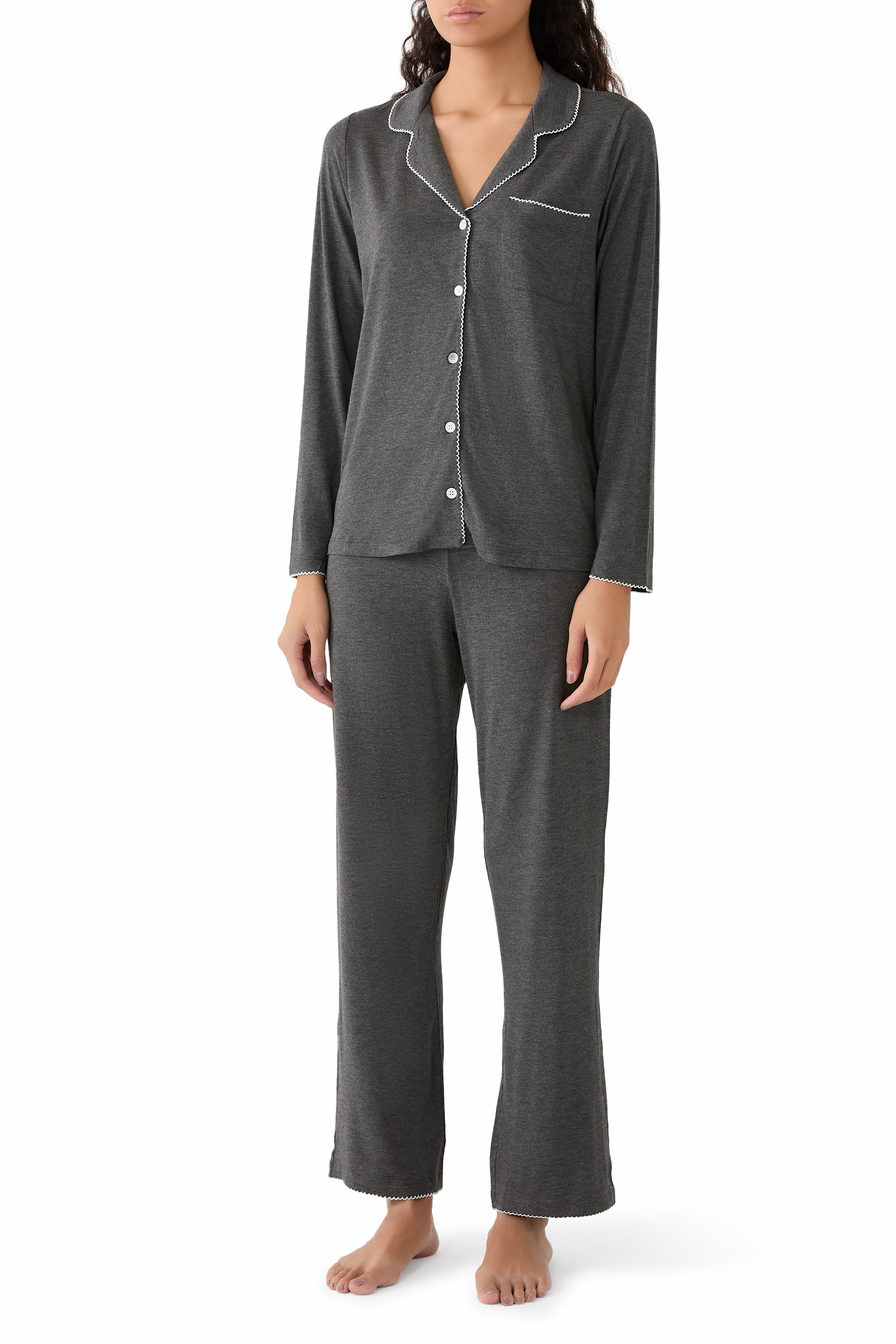 طقم بيجاما جرسيه