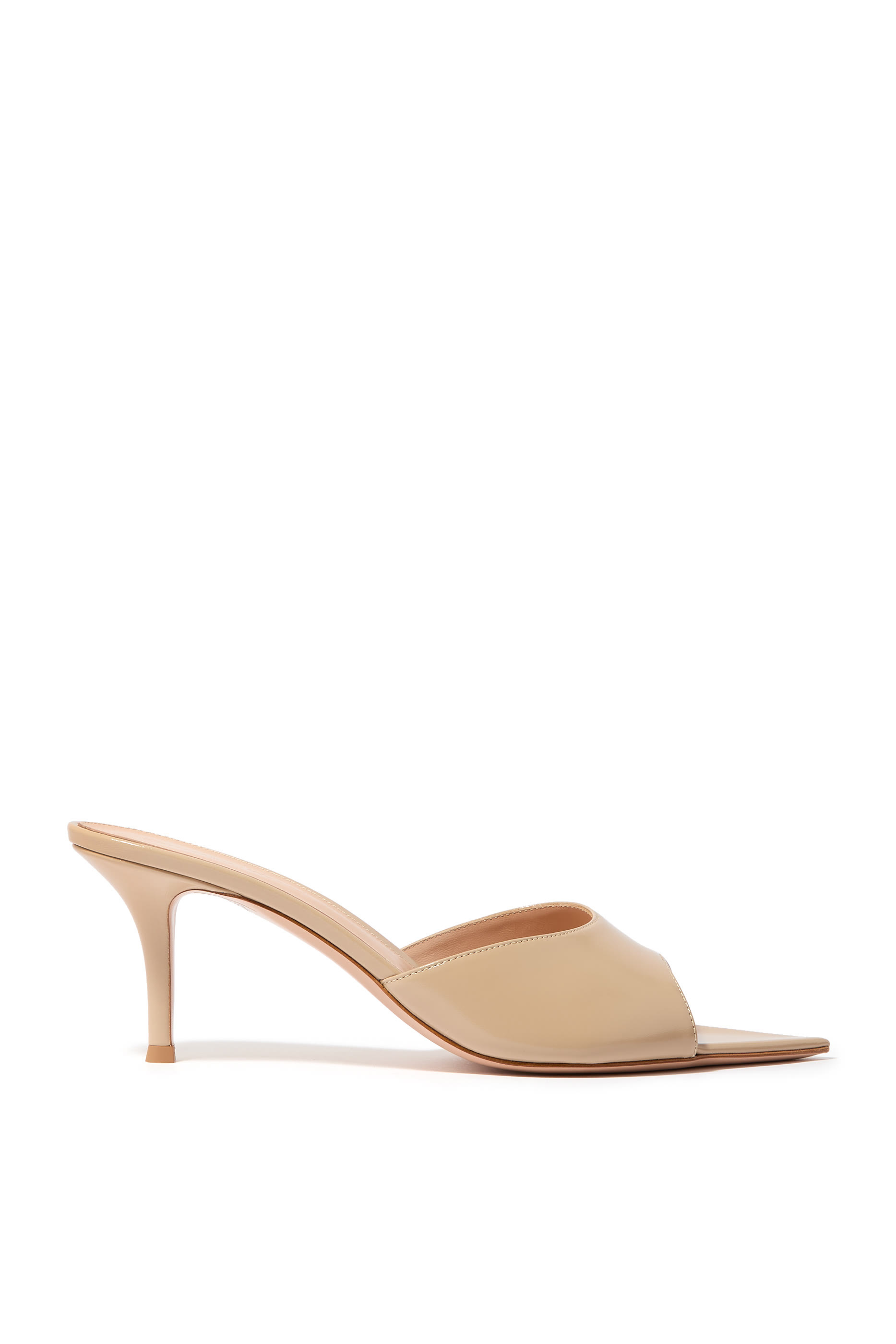 حذاء إيل 70 مفتوح جلد لامع