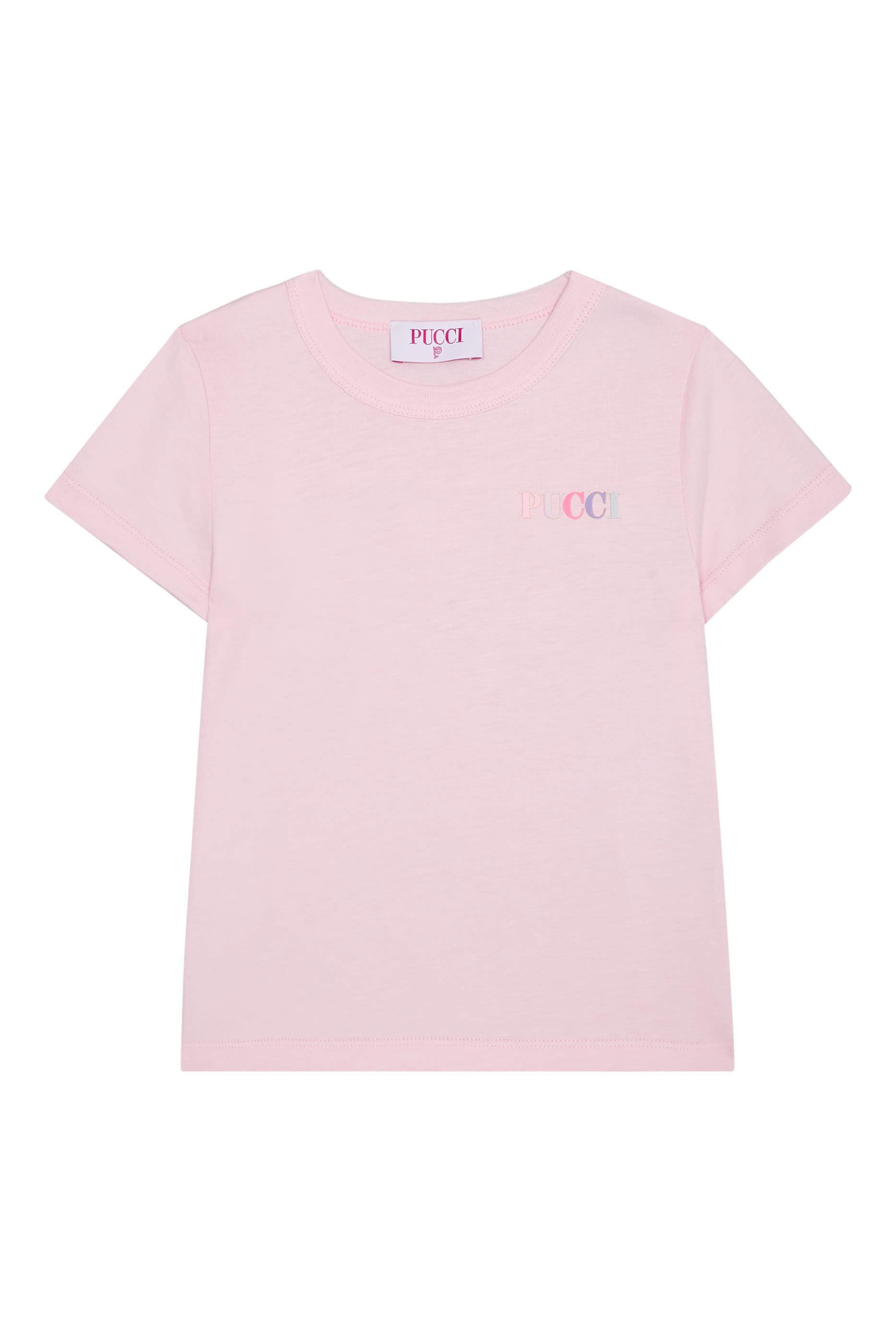 تيشيرت بشعار الماركة للأطفال