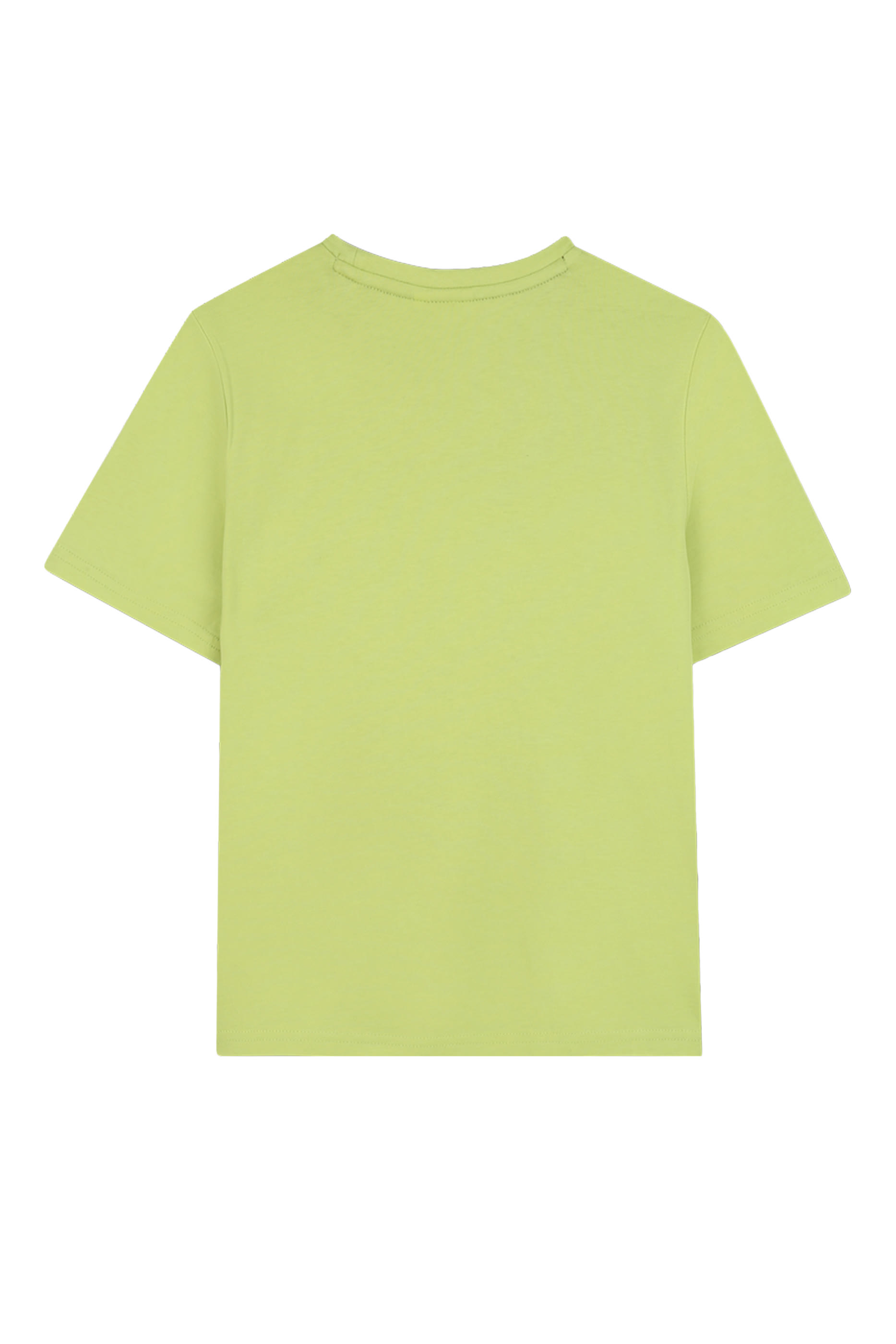 تيشيرت بشعار الماركة قطن للأطفال