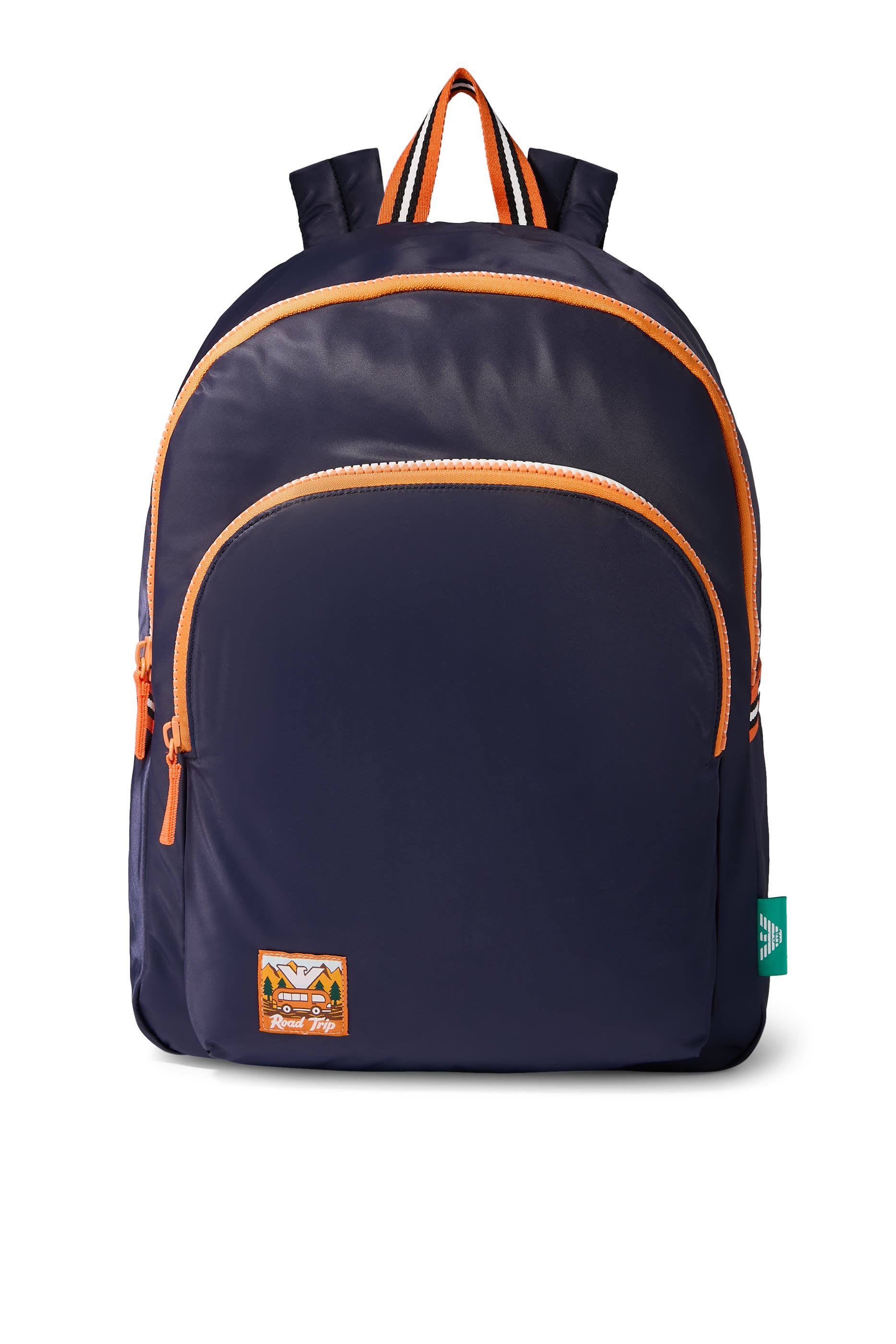 كقيبة ظهر بسحاب بلون متباين للأطفال