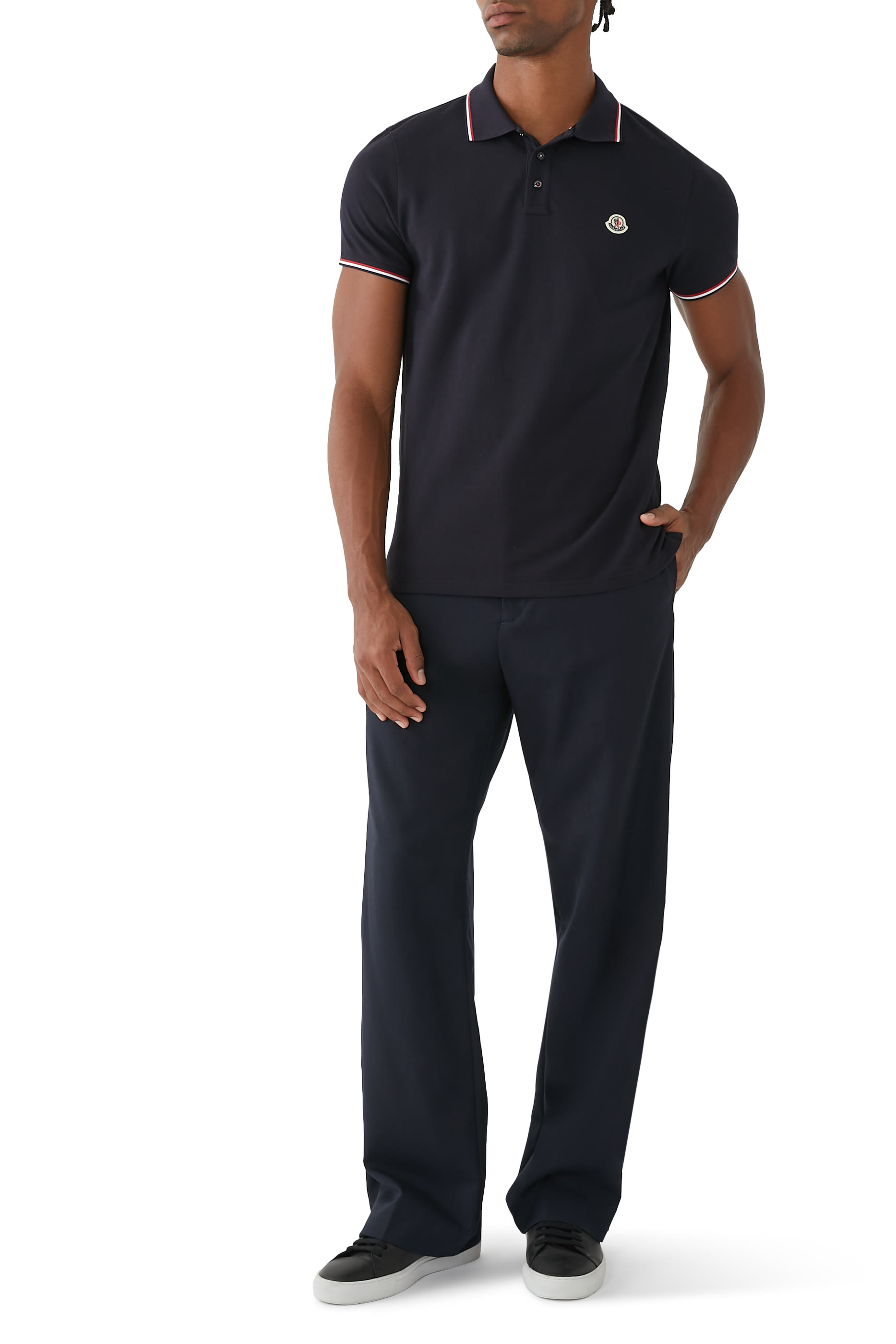 قميص بولو بشعار الماركة