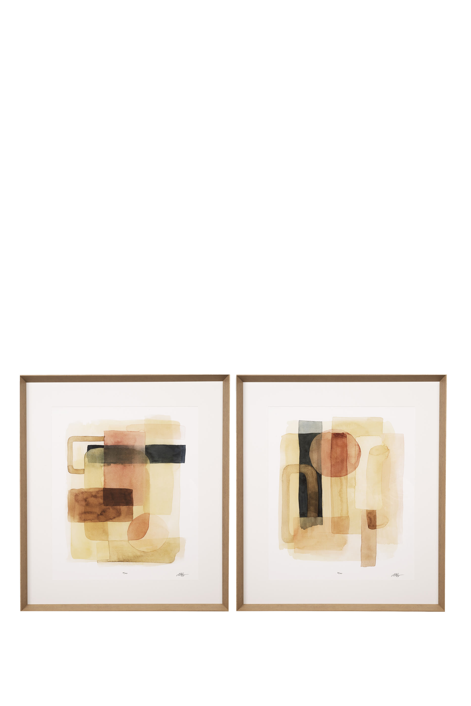 مجموعة لوحات فنية ساند شايبت من جريس بوب، قطعتين