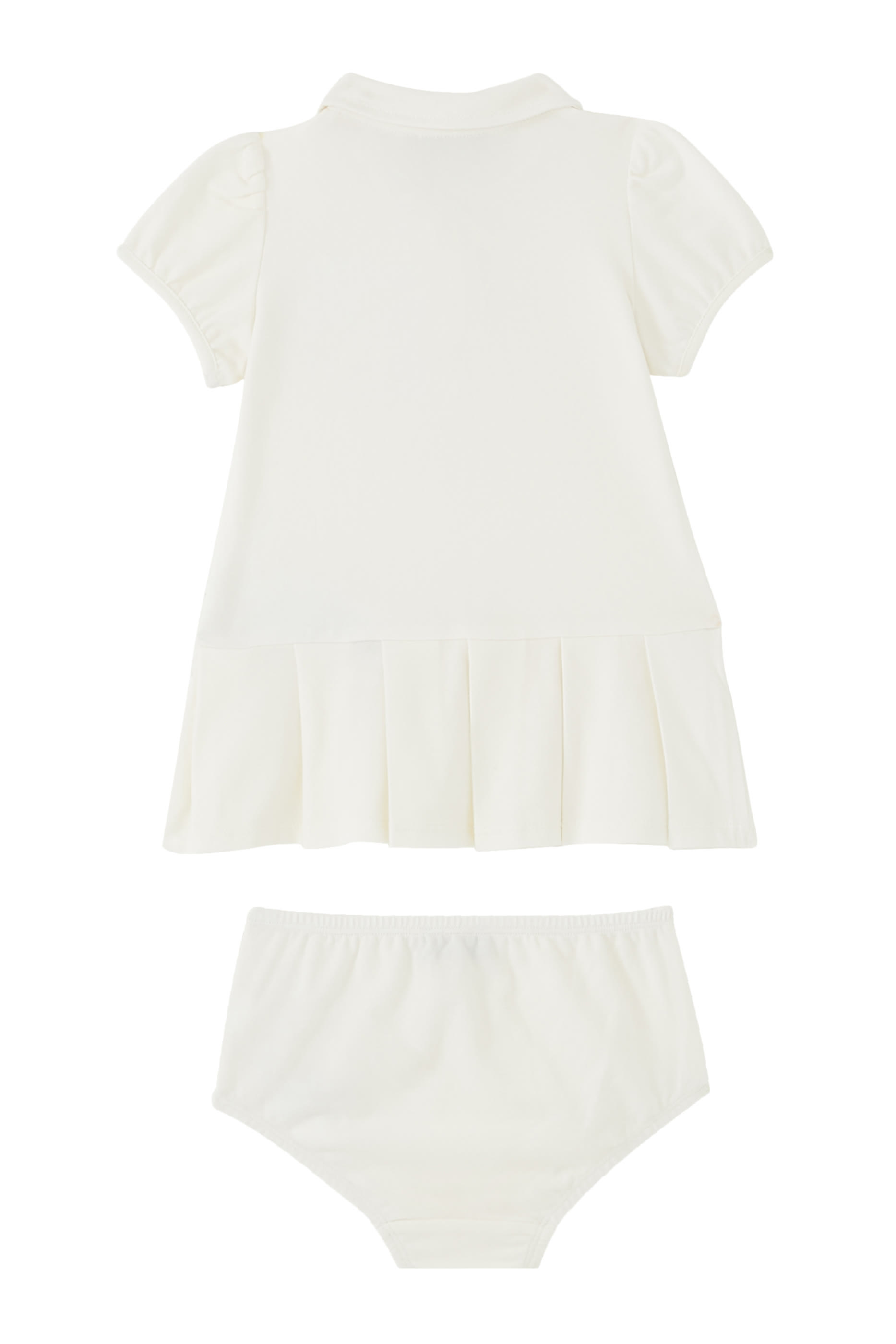 طقم فستان بطبعة الدب تيدي للأطفال