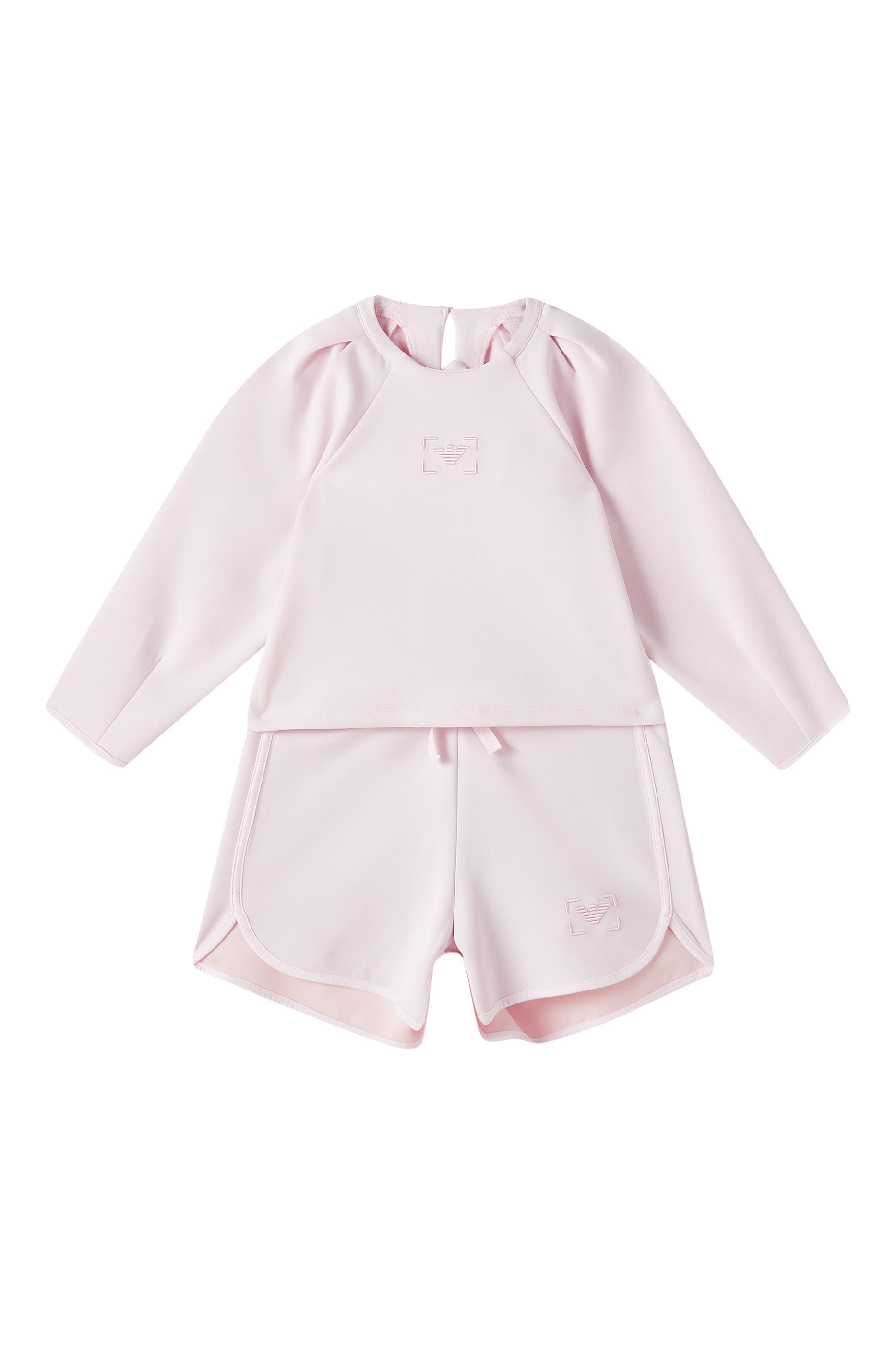 سويت شيرت مطرز  بشعار الماركة جيرسيه للأطفال