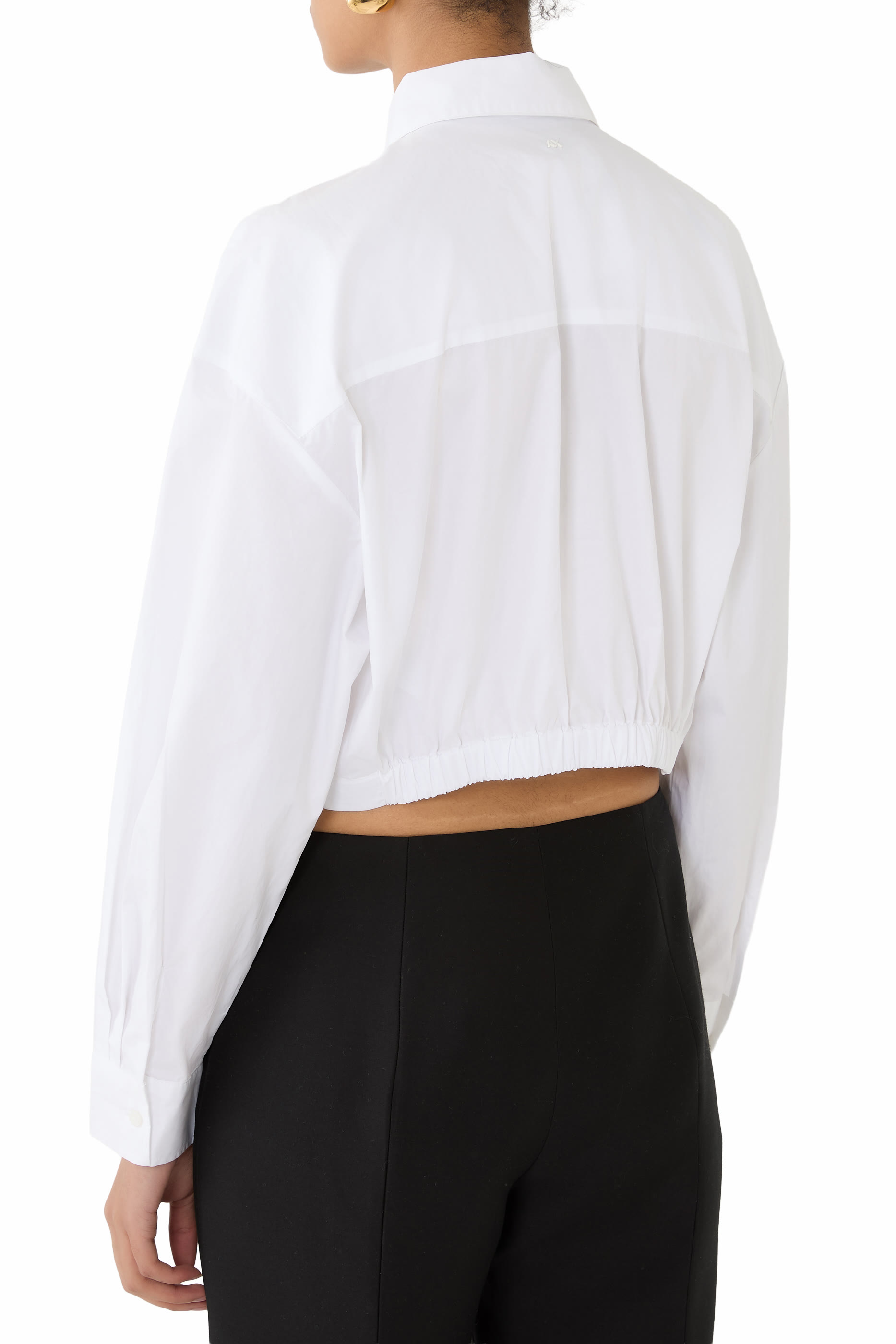 قميص سالين دي جيرو بقصة ضيقة عند الخصر