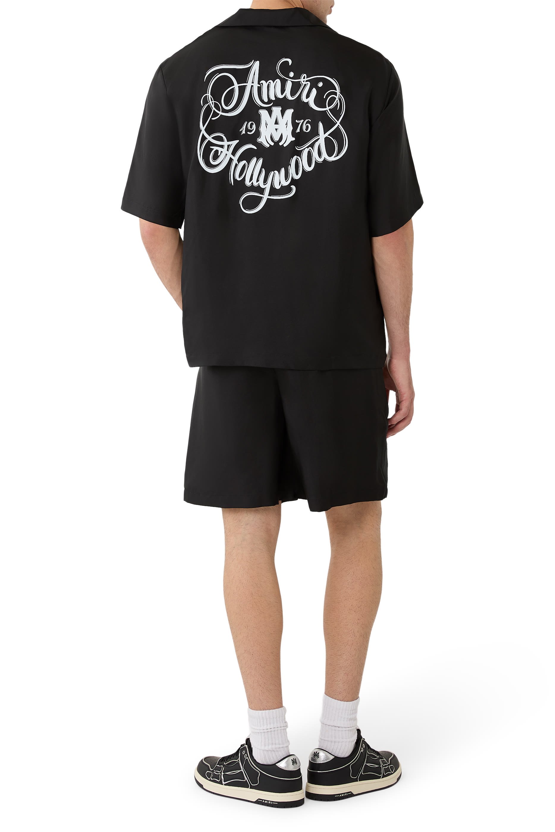 قميص كامب بطبعة هوليود