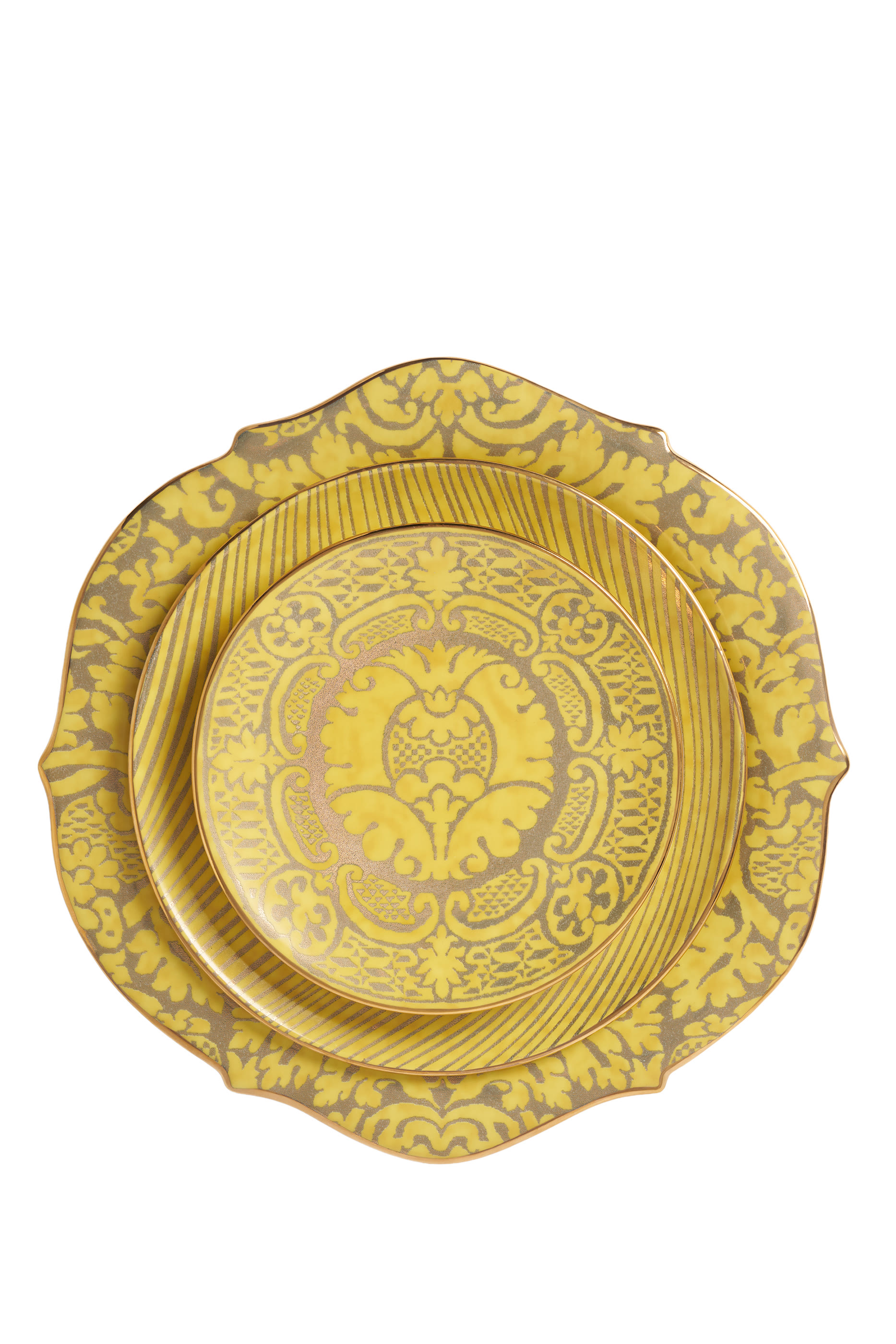 Fortuny Large Orsini Round Platter 