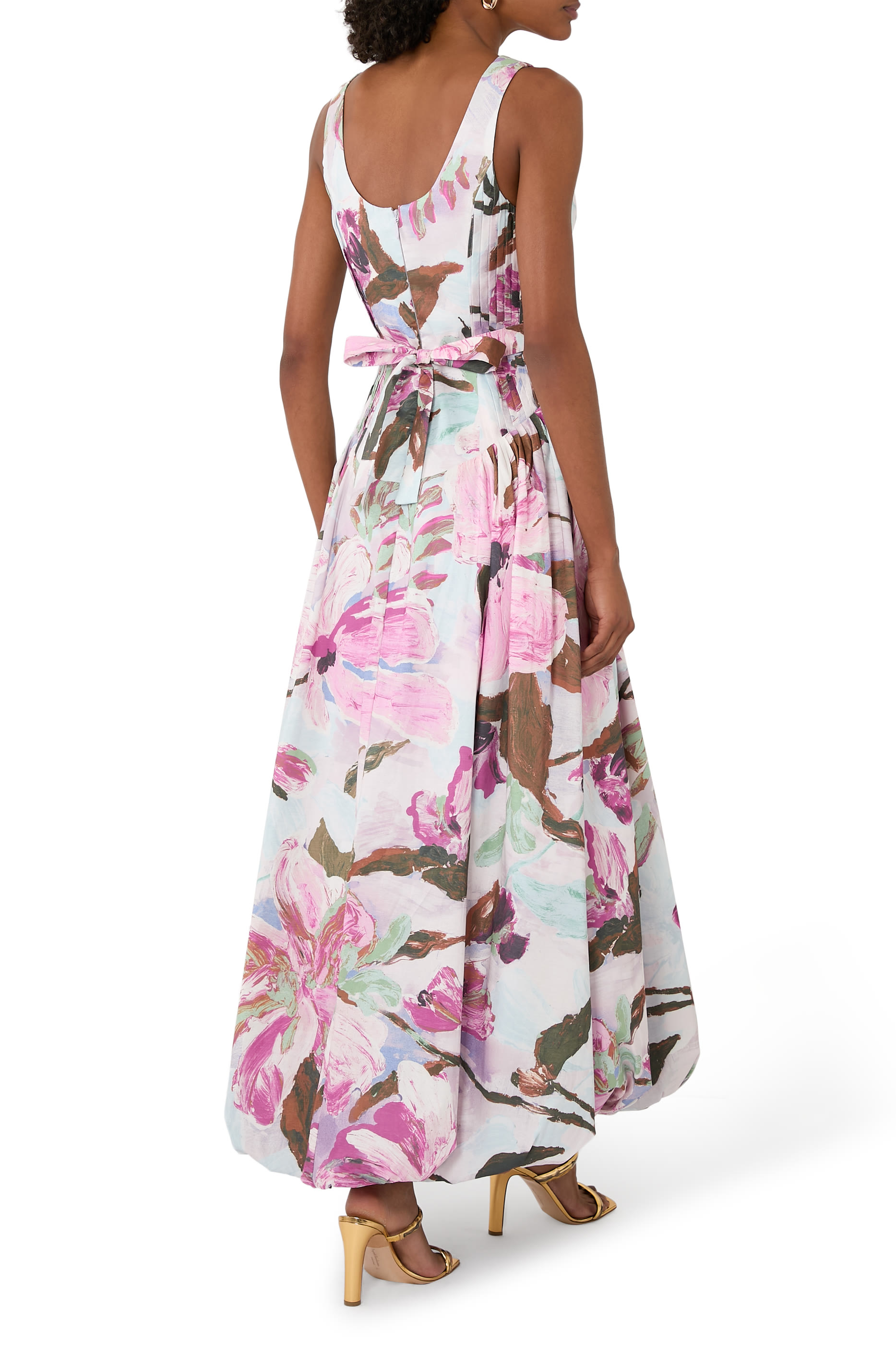 فستان فلوش طويل