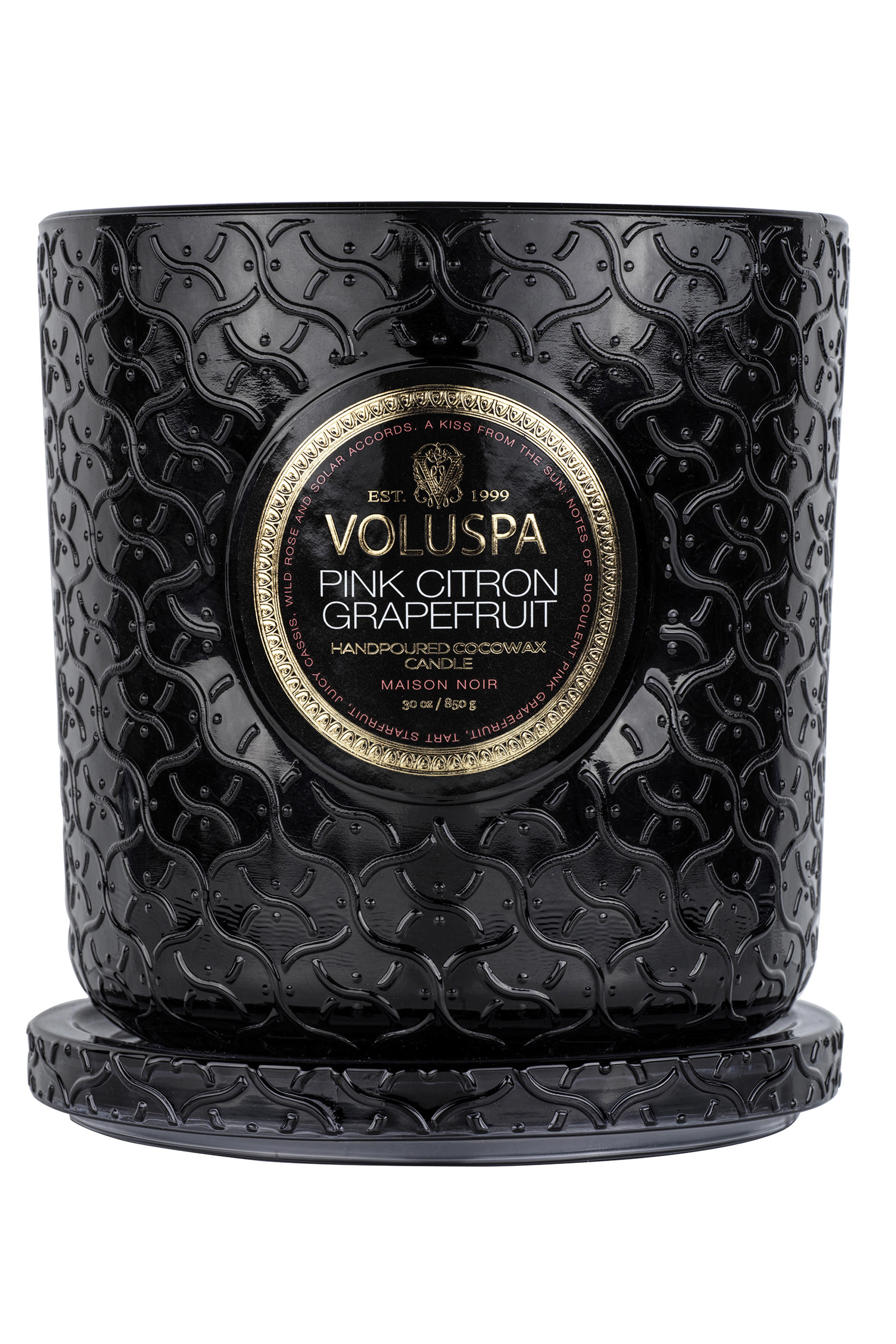 شمعة بينك سيترون جريب فروت فاخرة