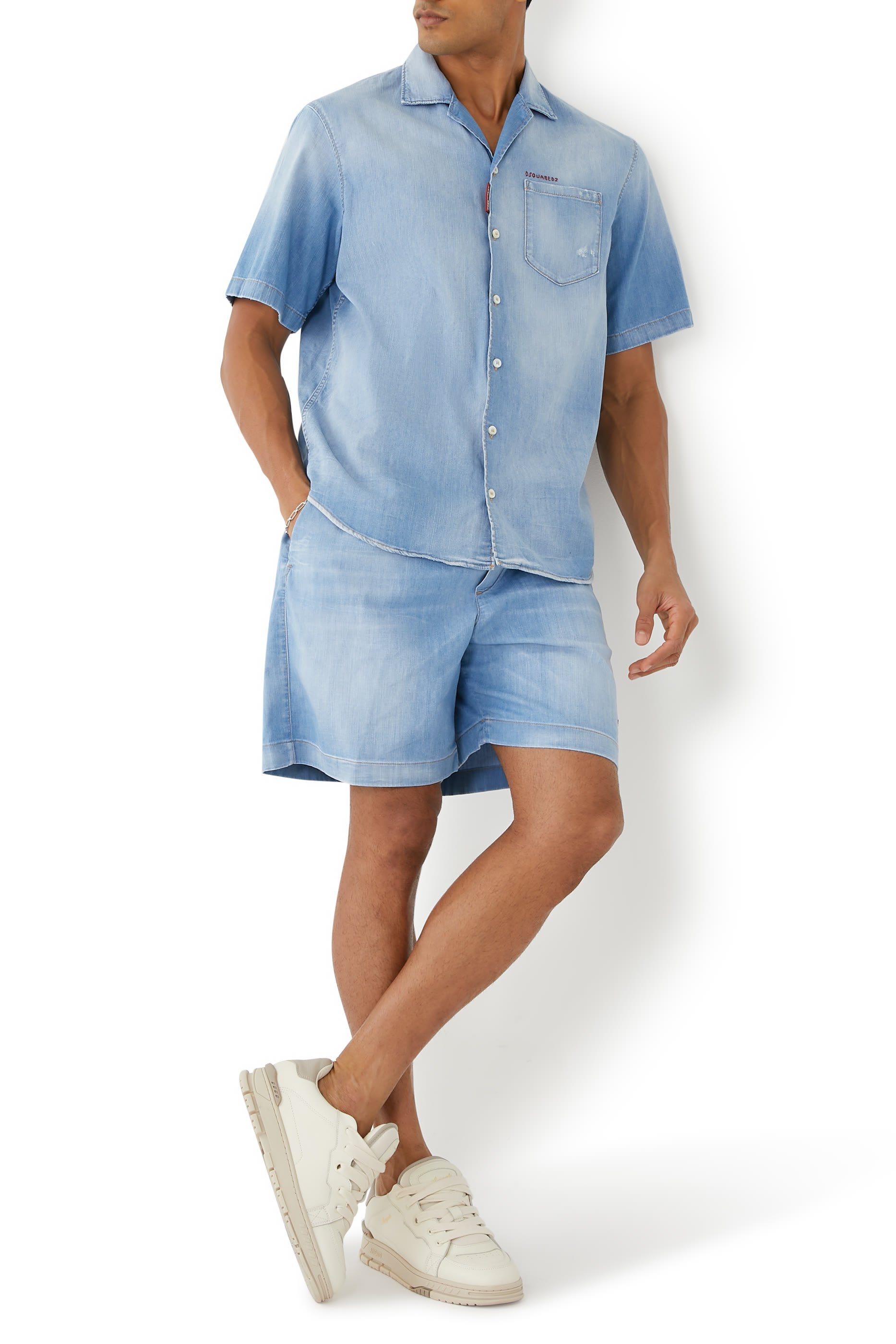 شورت بوكسر دنيم