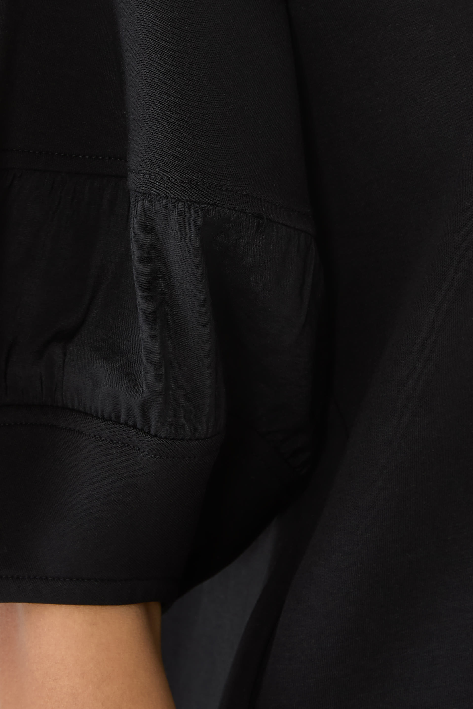 فستان مع حشوة رايون جيرسيه مزدوج مطاطي