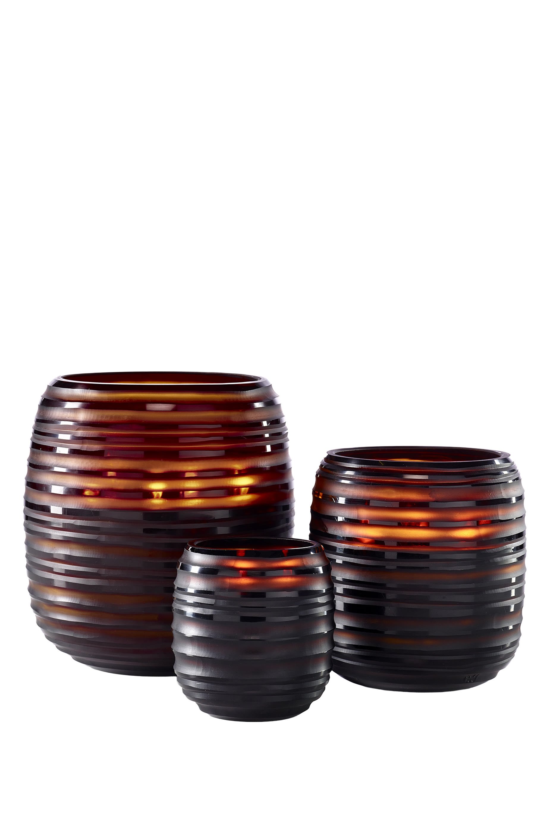 شمعة زنزبار S بنقشات دائرية