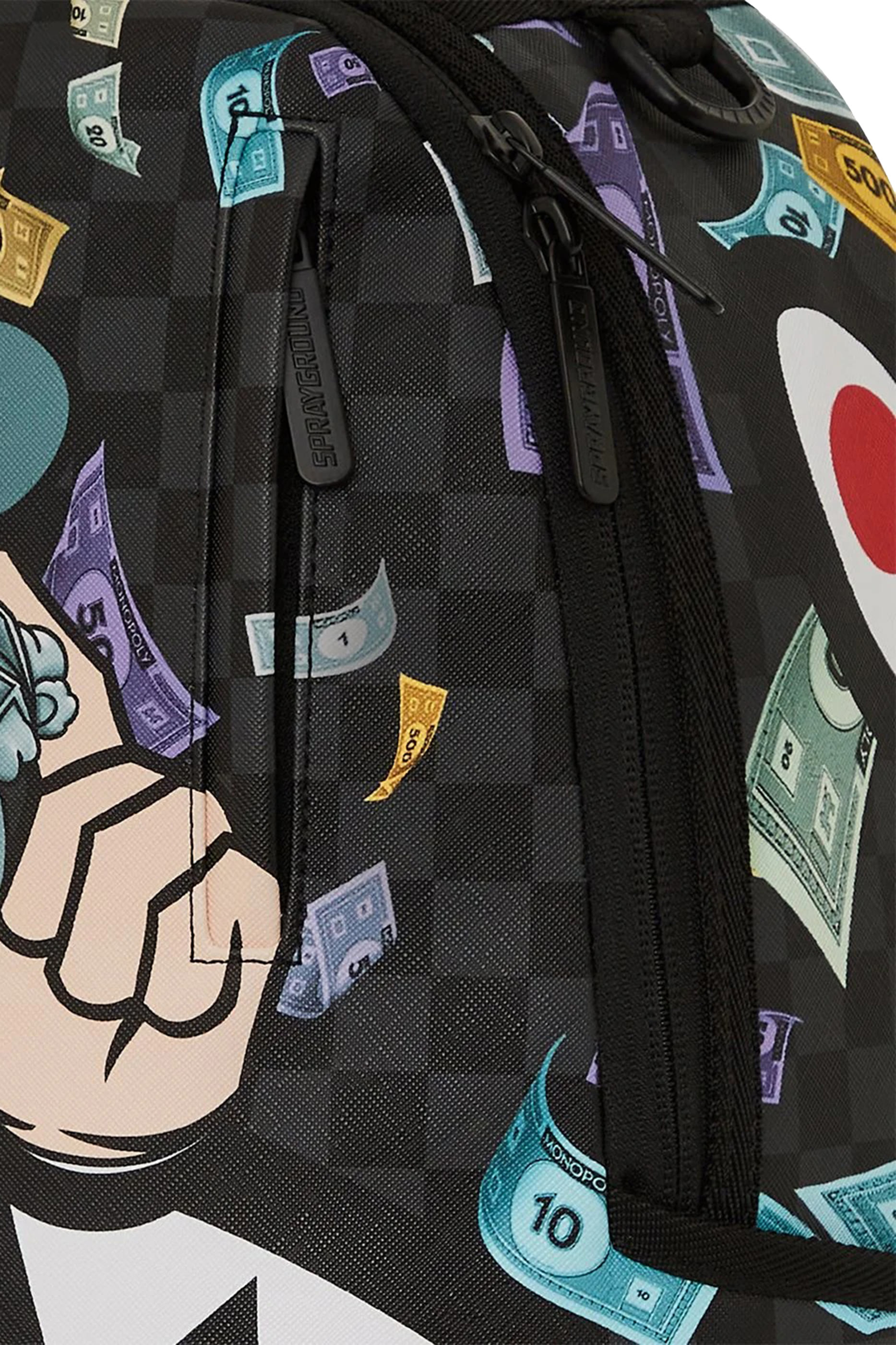 حقيبة ظهر بنقشة شخصيات والسيد مونوبولي للأطفال