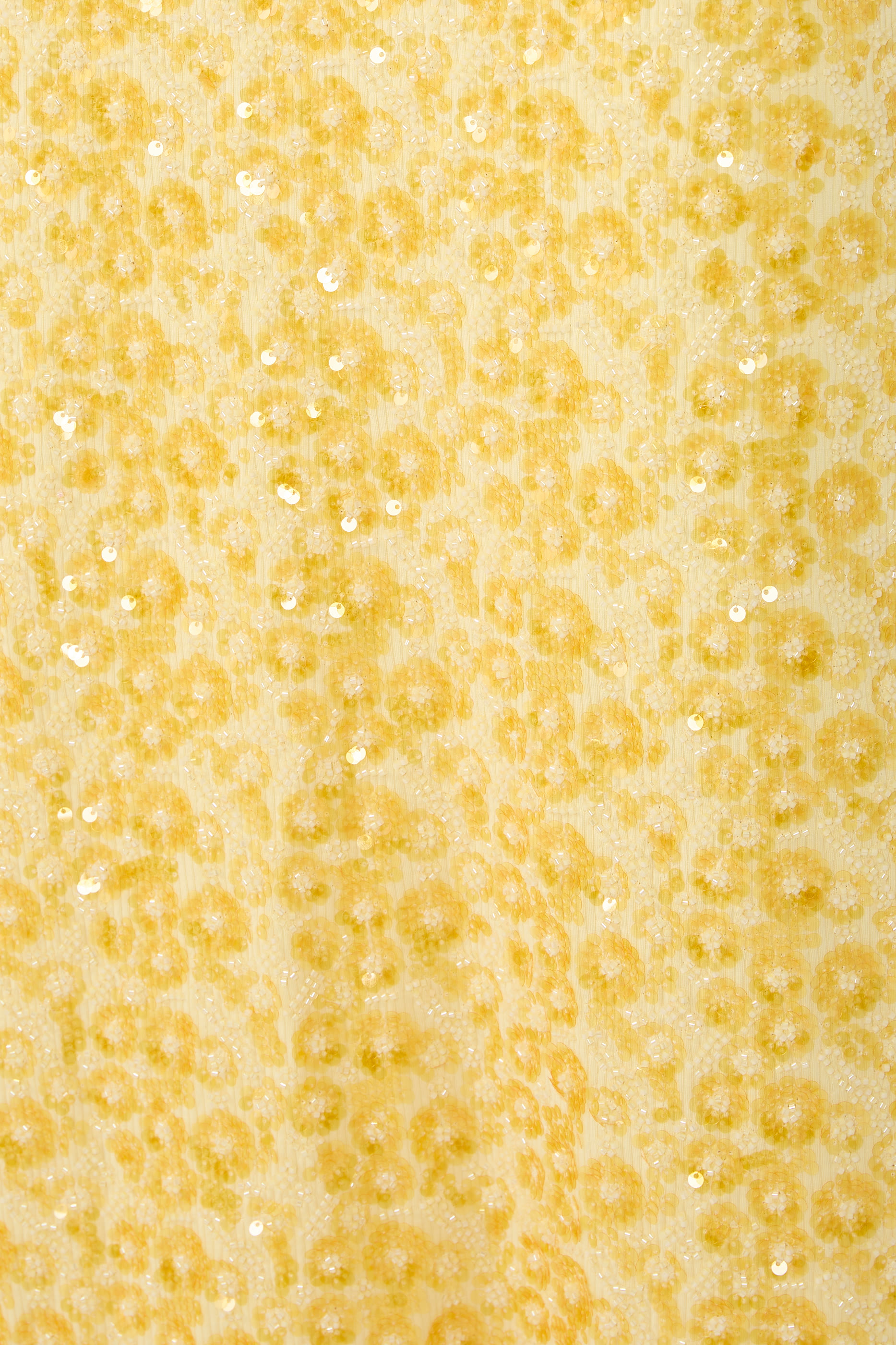 فستان سافيا بدون حمالات مطرز