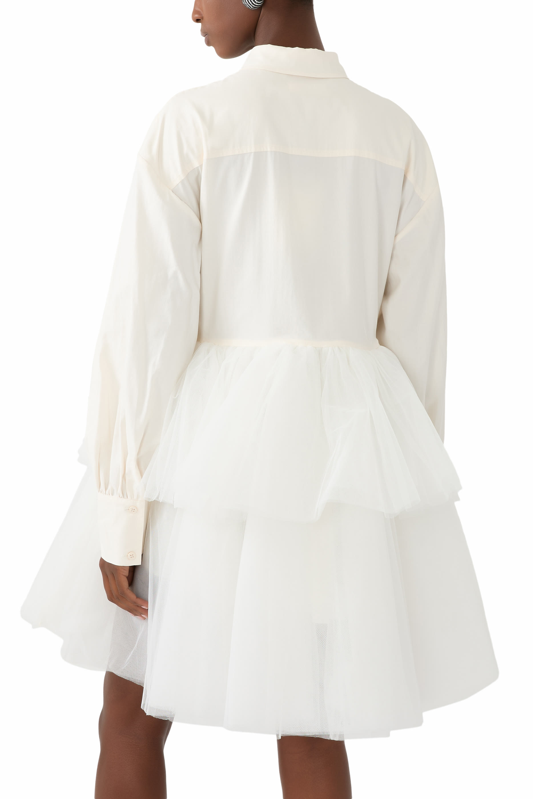 فستان ايفي قصير بتصميم متدرج