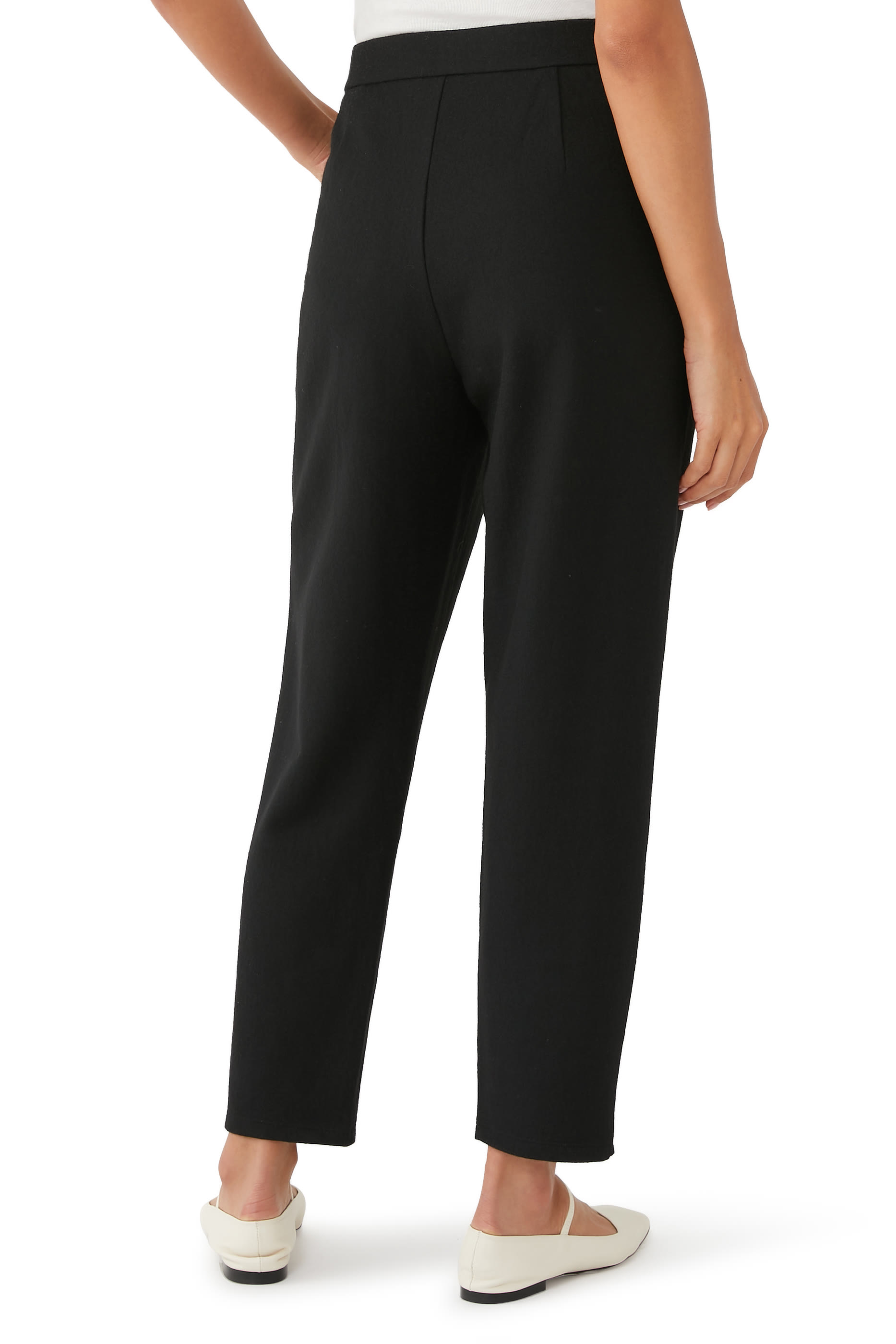 بنطال كاروت جيرسيه صوف بارز الملمس