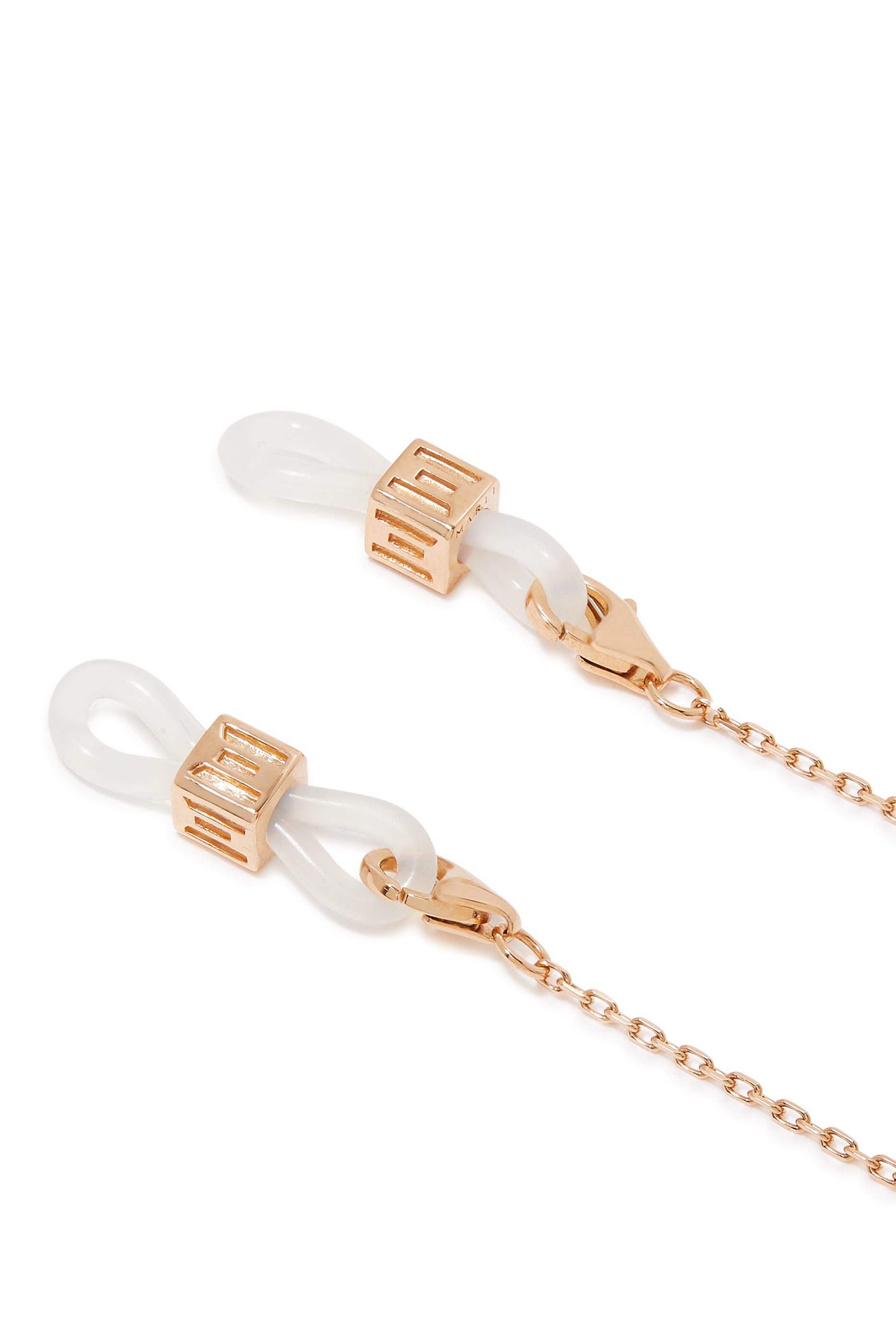 قلادة بتصميم سلسلة مرصعة بأحجار هرمية