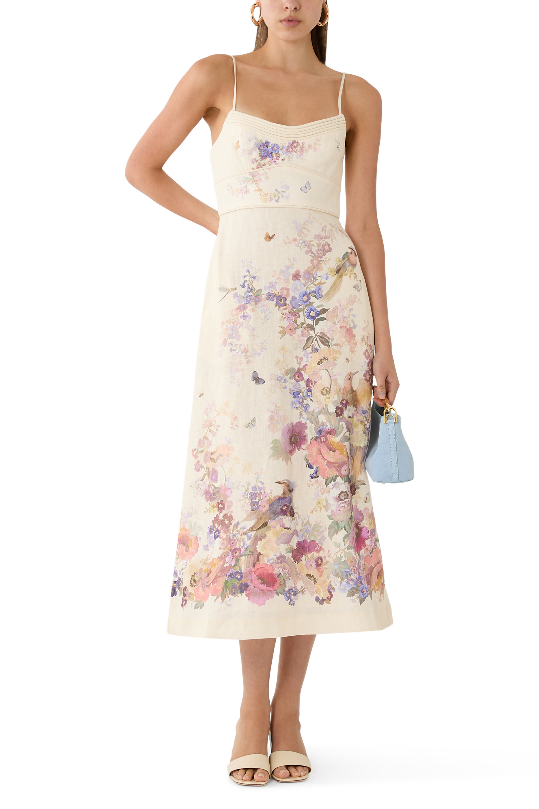 فستان الكيمي متوسط الطول 