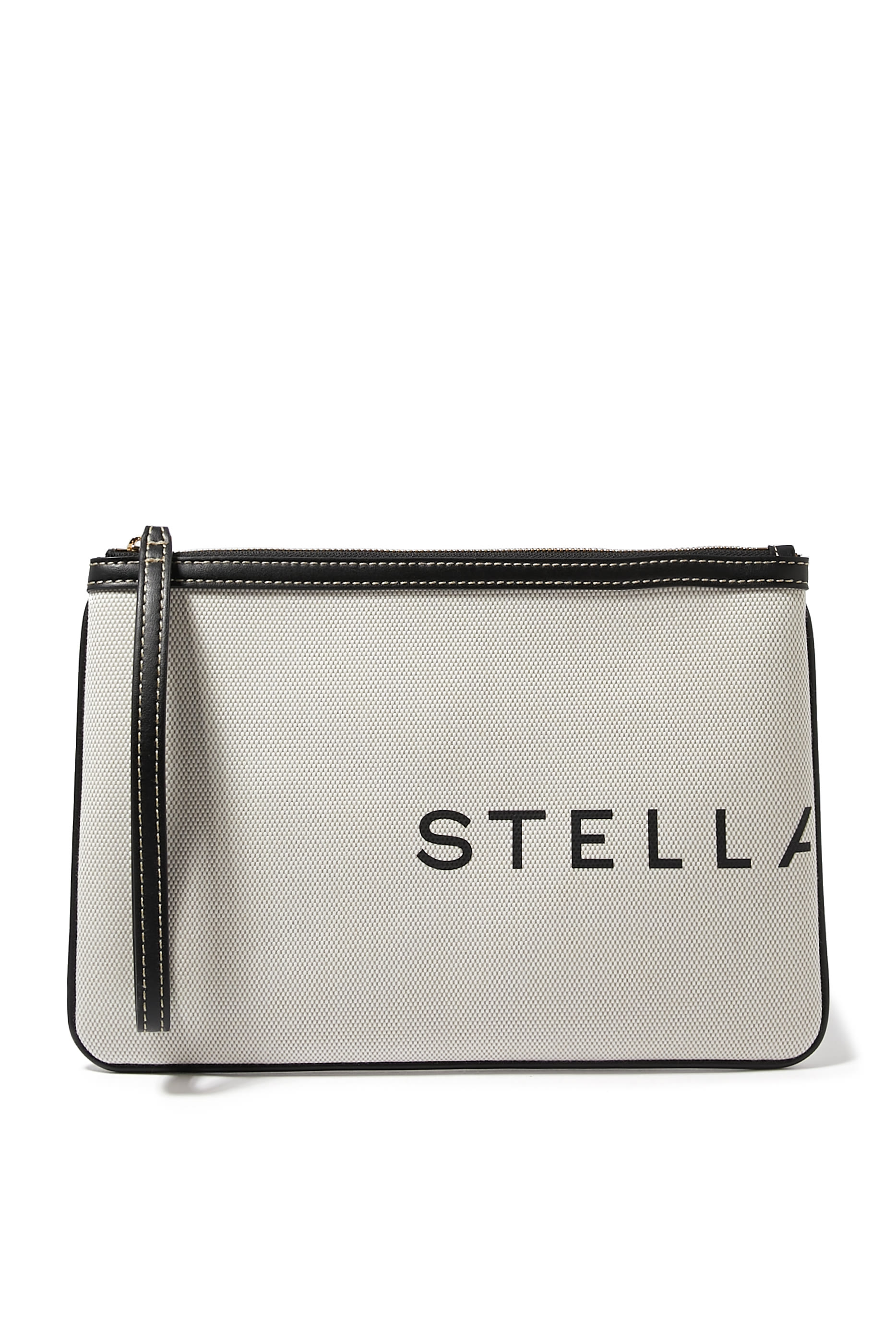 حقيبة قماش قنب بشعار الماركة