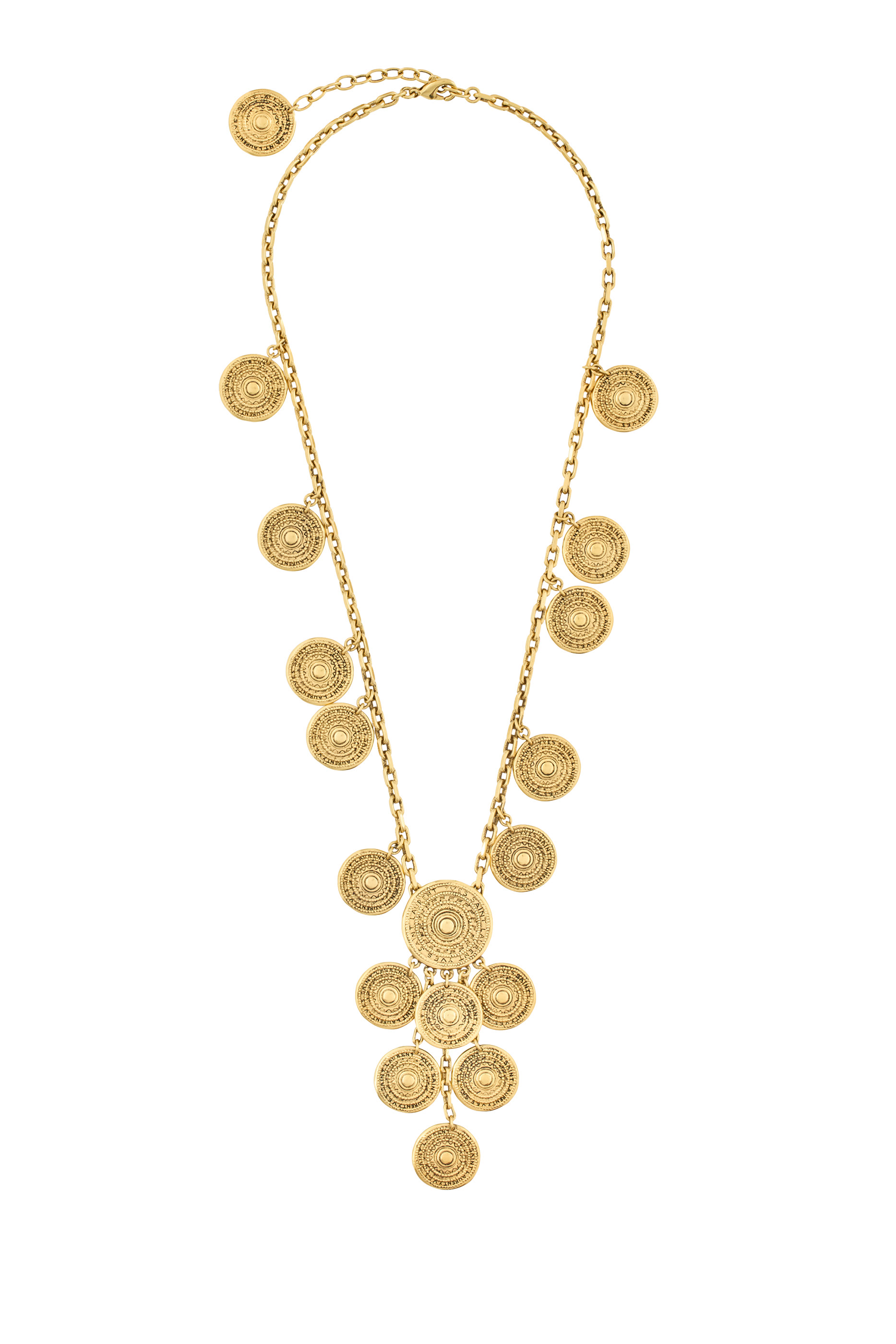 قلادة بحلي معدن