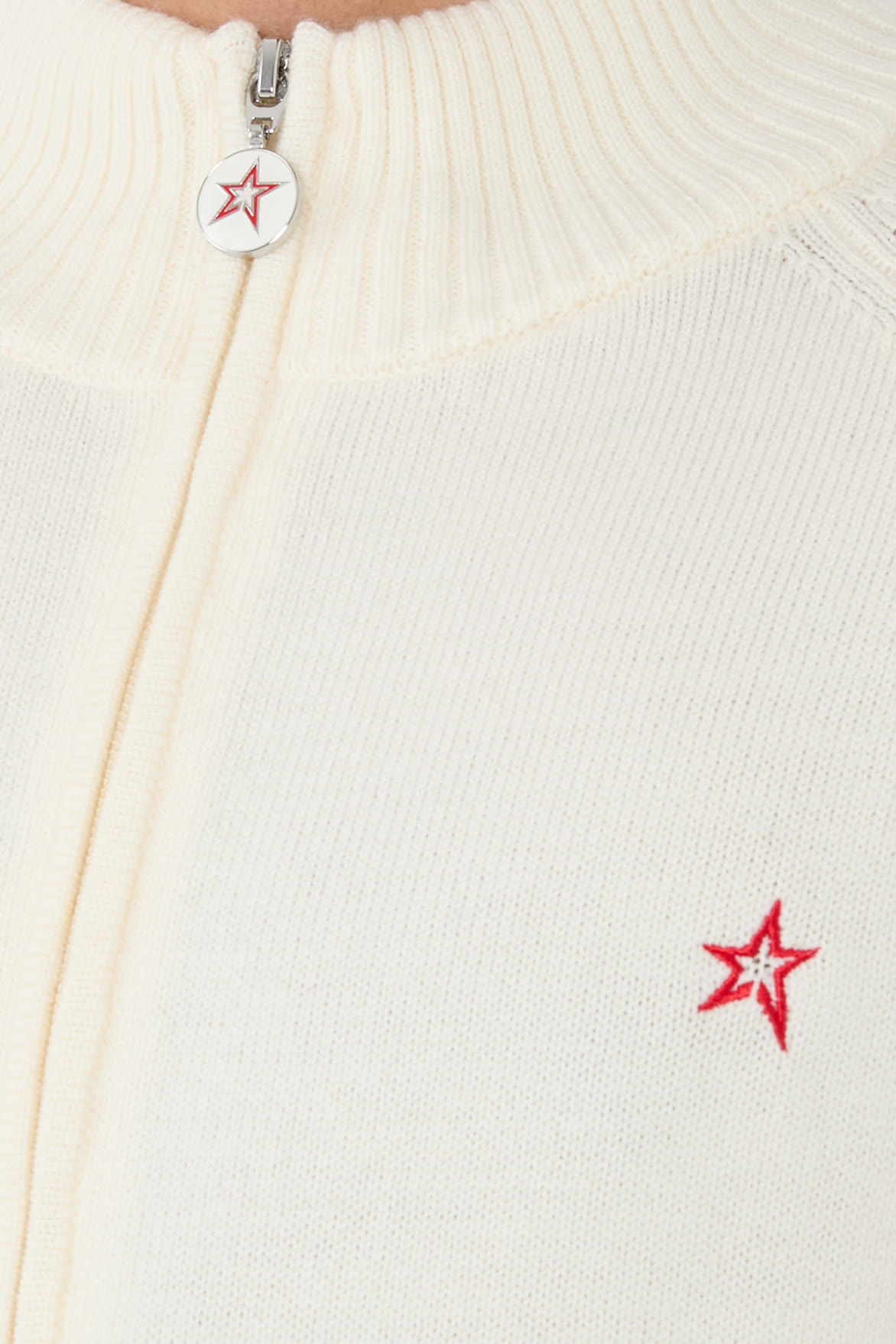 كنزة لا تور بنصف سحاب صوف ميرينو