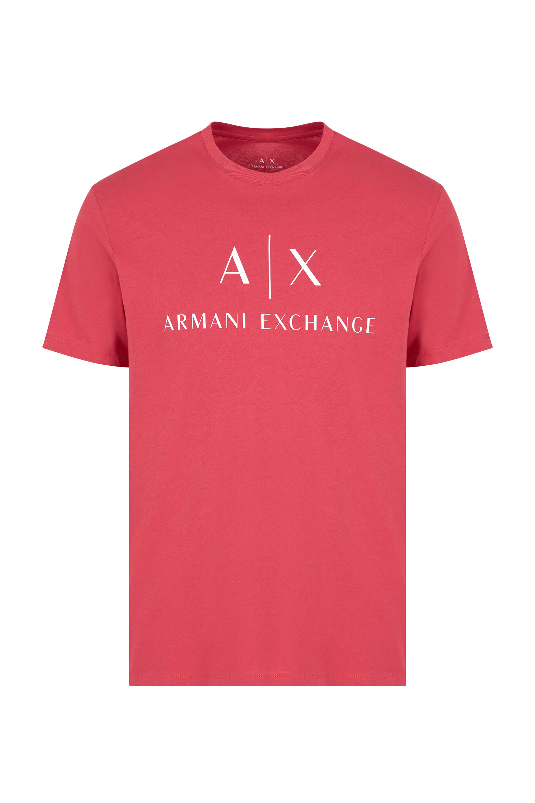 تيشيرت بشعار الماركة بقصة عادية