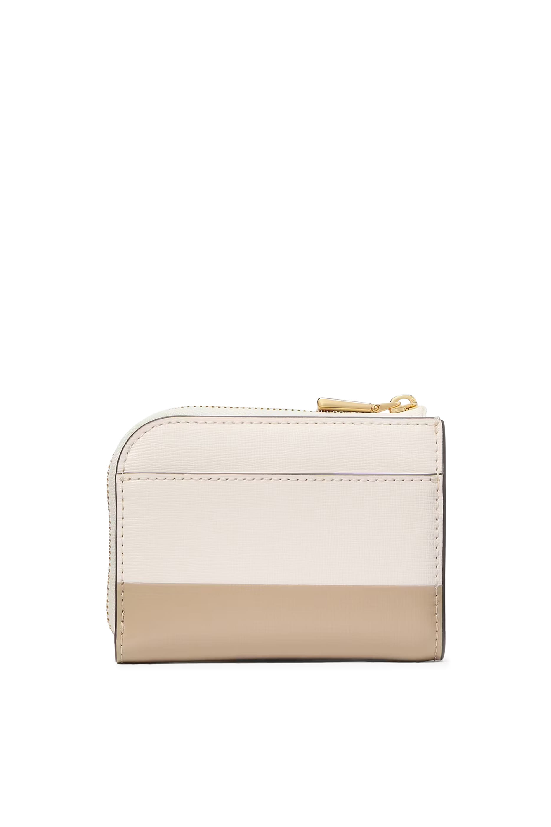 حافظة بطاقات ديفن بتصميم مقسم بألوان وسحاب