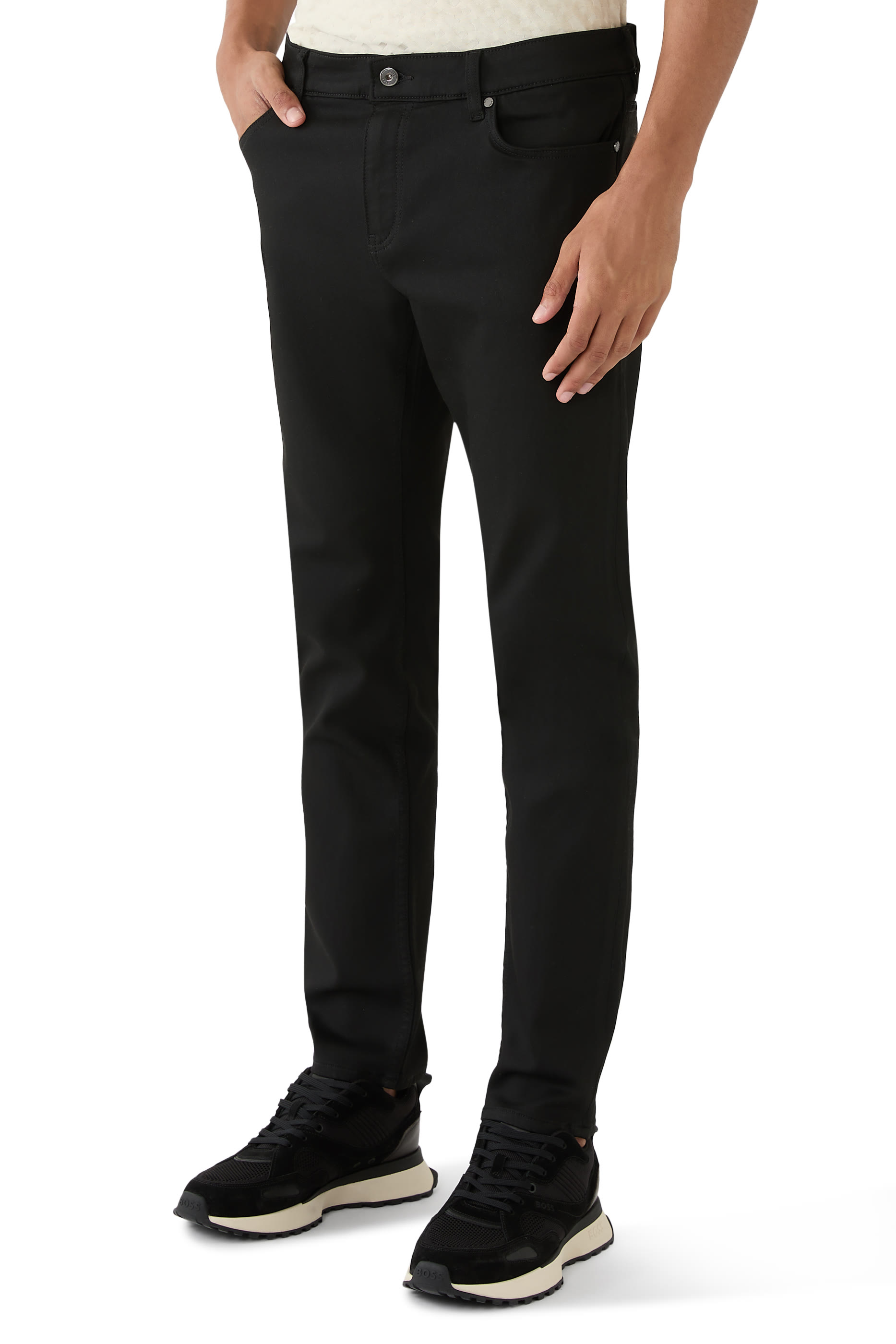 بنطال جينز إتش-ديلاوير بقصة ضيقة