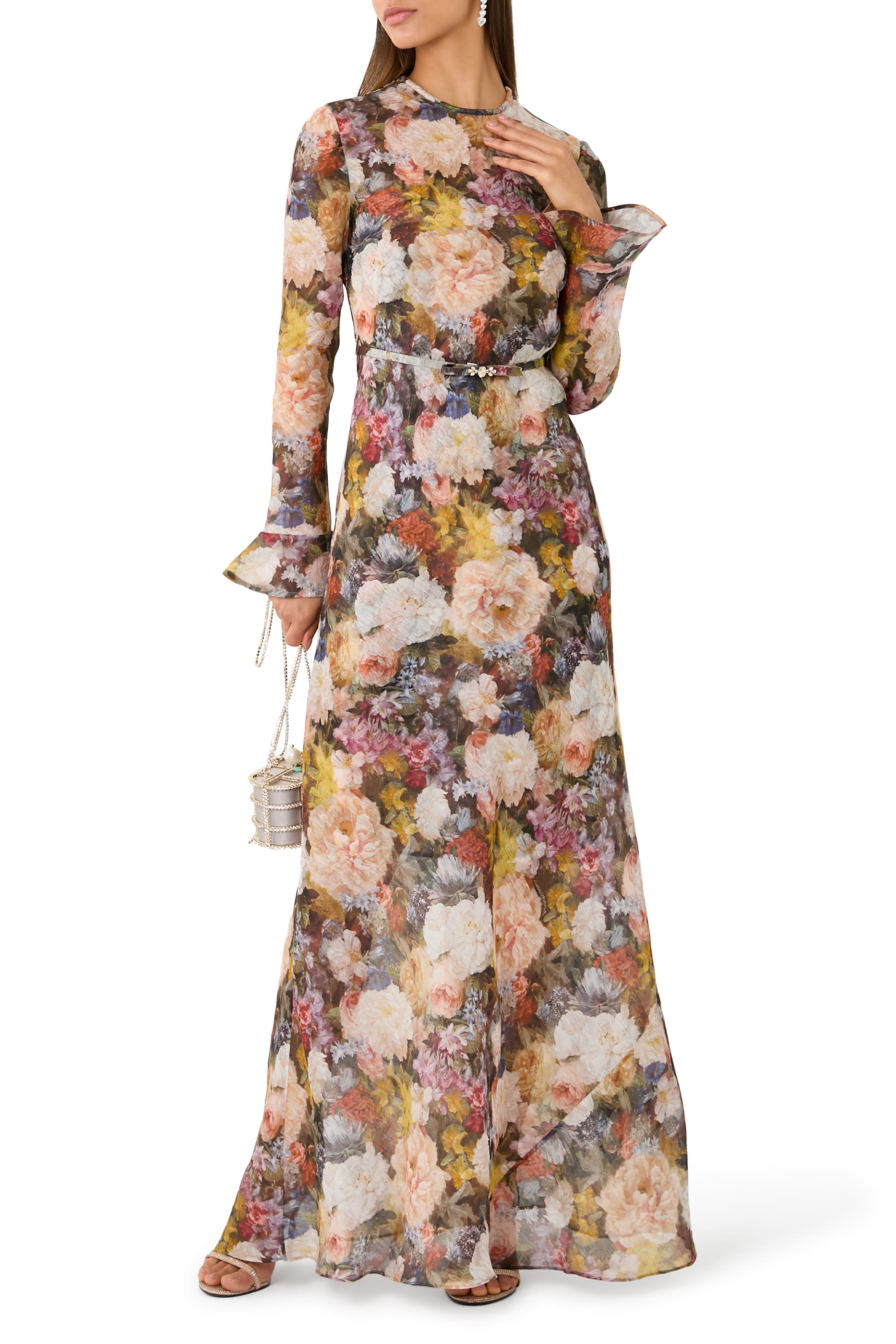 فستان ألكيمي بقصة ضيقة