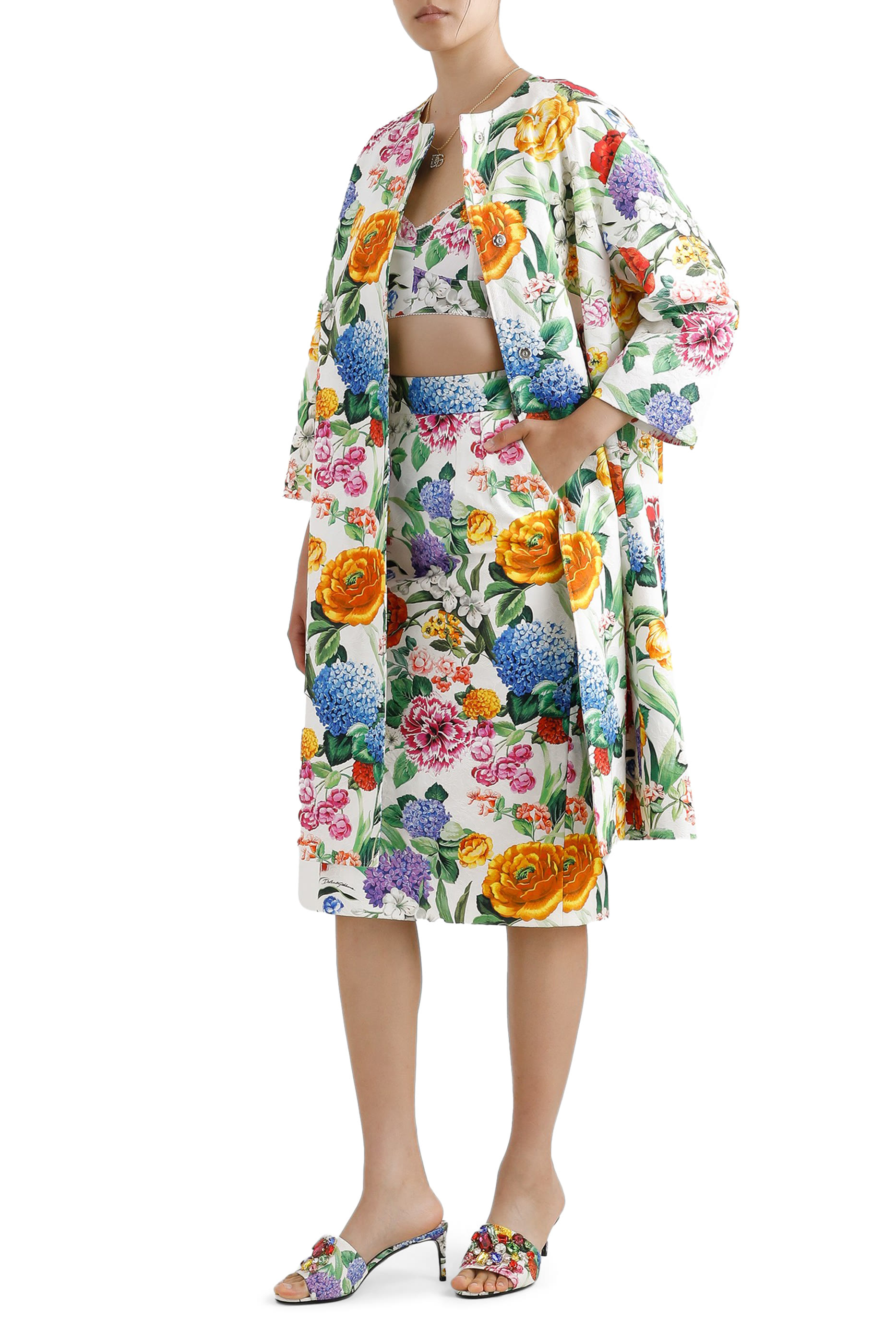 بلوزة فيوري بنقشة زهور