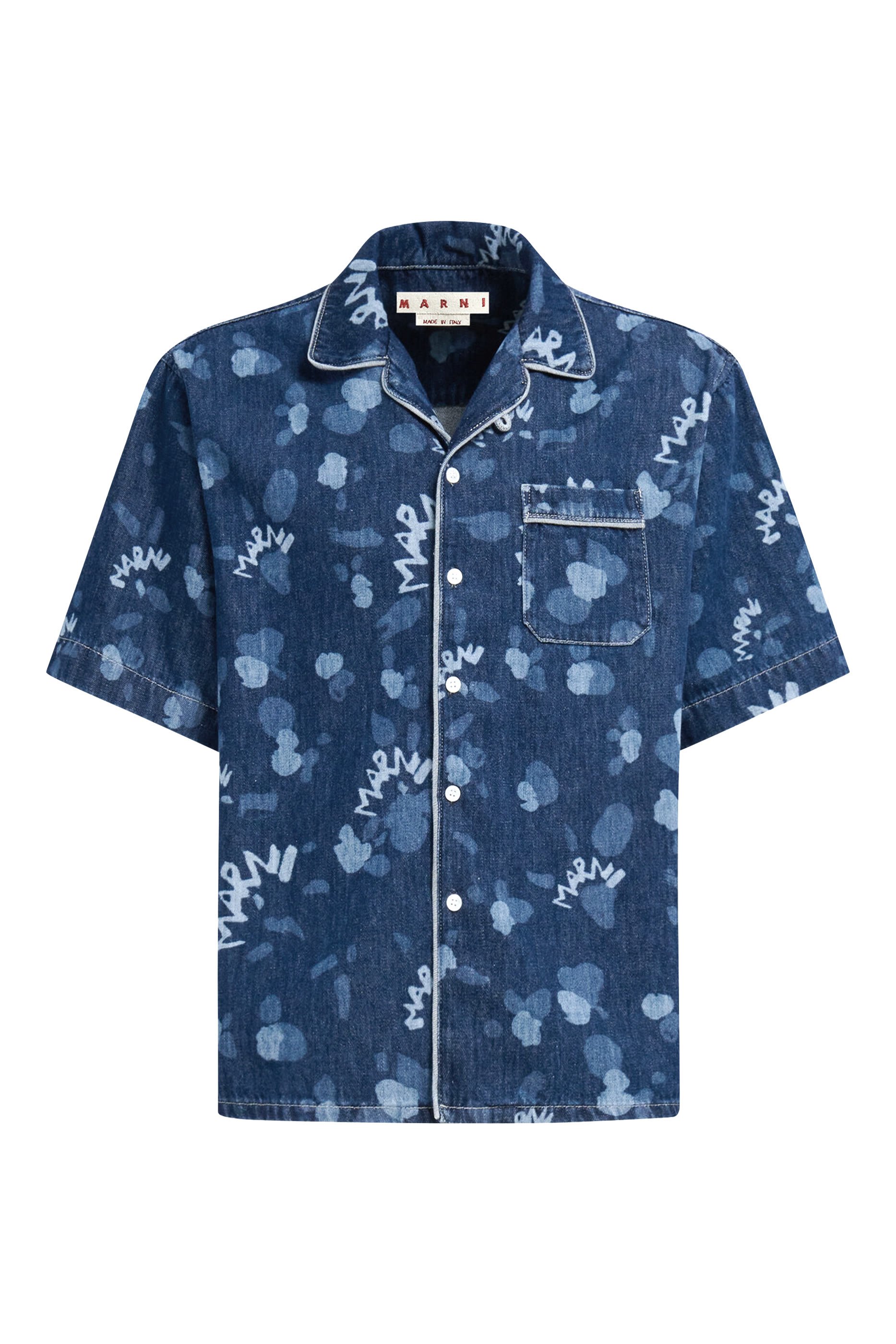 قميص بولينج دنيم