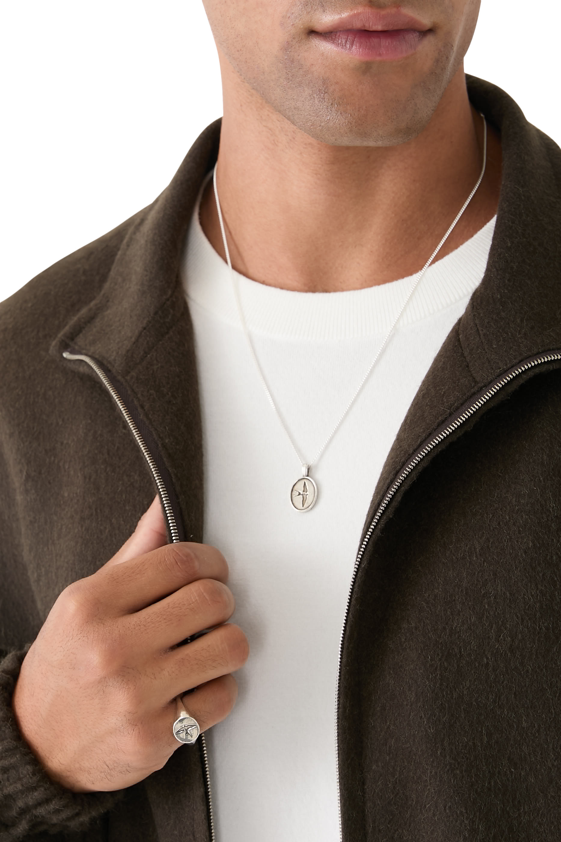 قلادة ليبرتي، فضة استرلينية 925