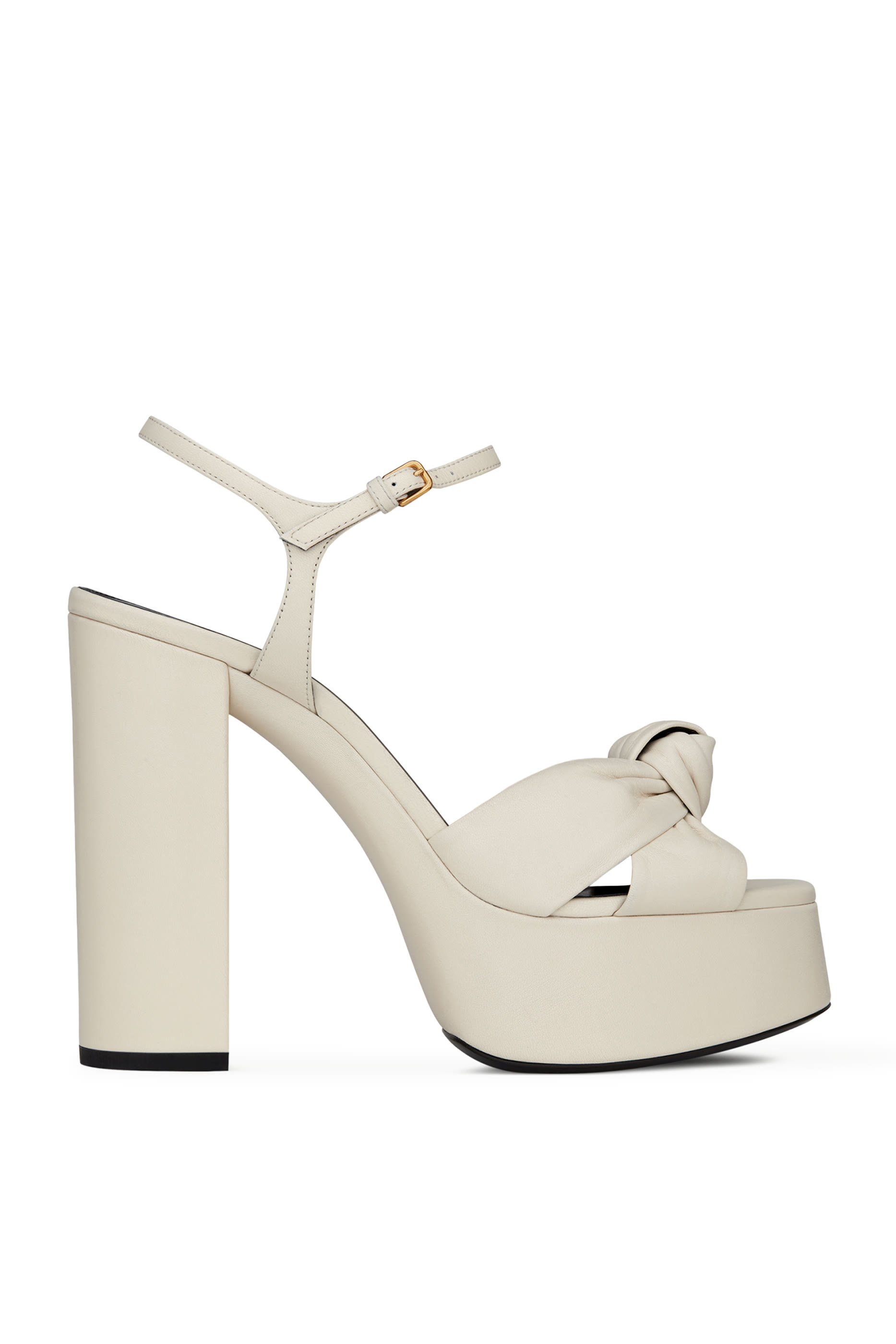  Bianca 125 Platform Sandals in Smooth Leather
