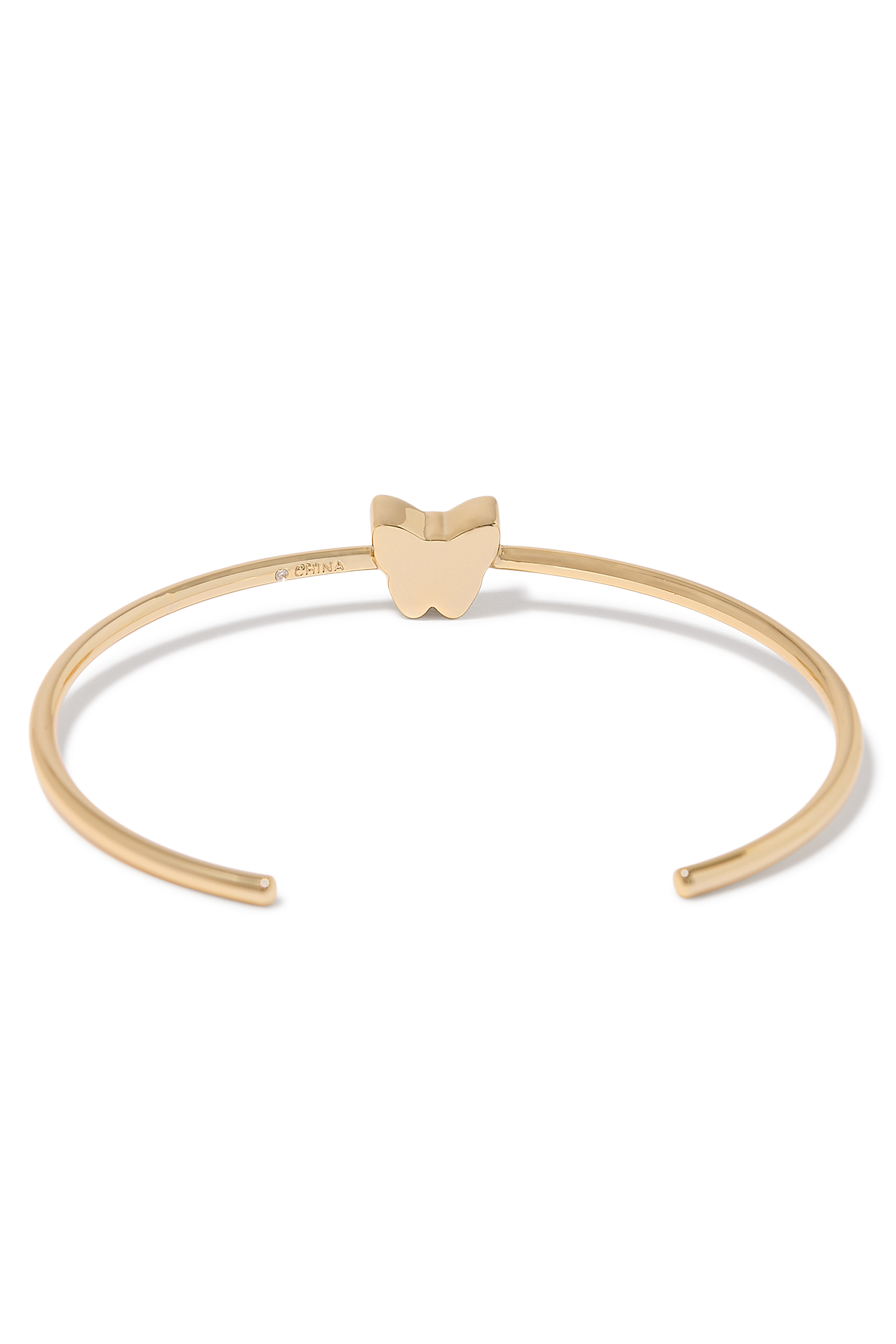 سوار رفيع بحلية بتصميم فراشة