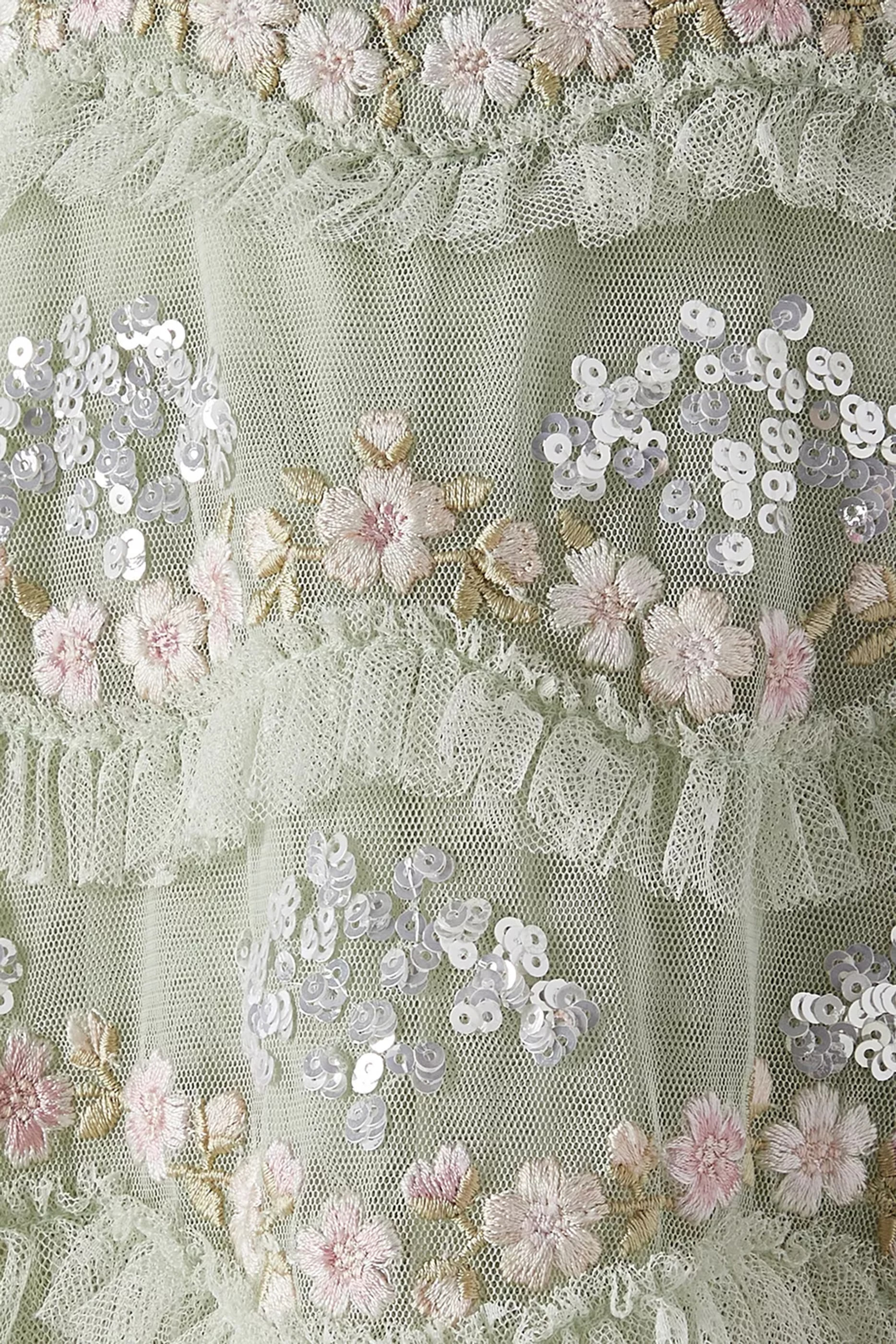 فستان ديزي ويف واسع مطرز للأطفال