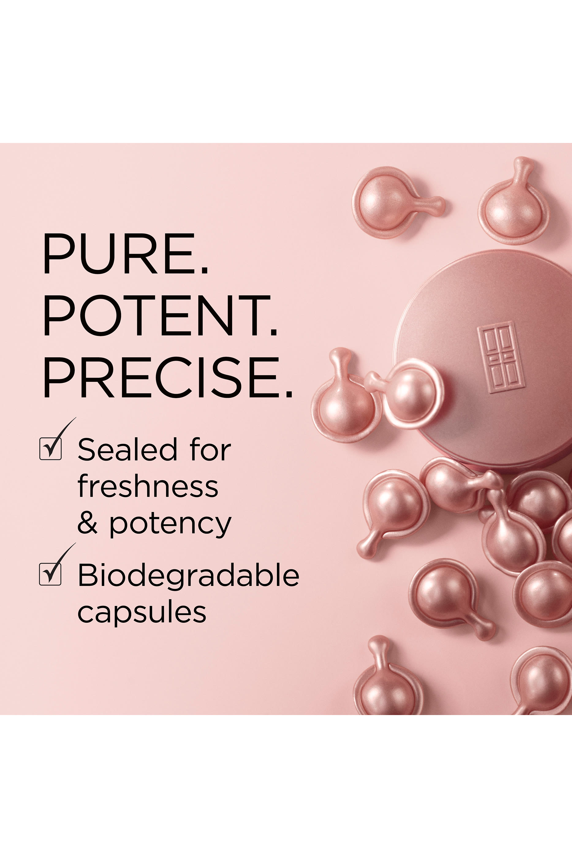 كبسولات سيروم الريتينول والسيراميد وهيدروكسي بيناكولون ريتينويت لتسريع عملية تجديد البشرة