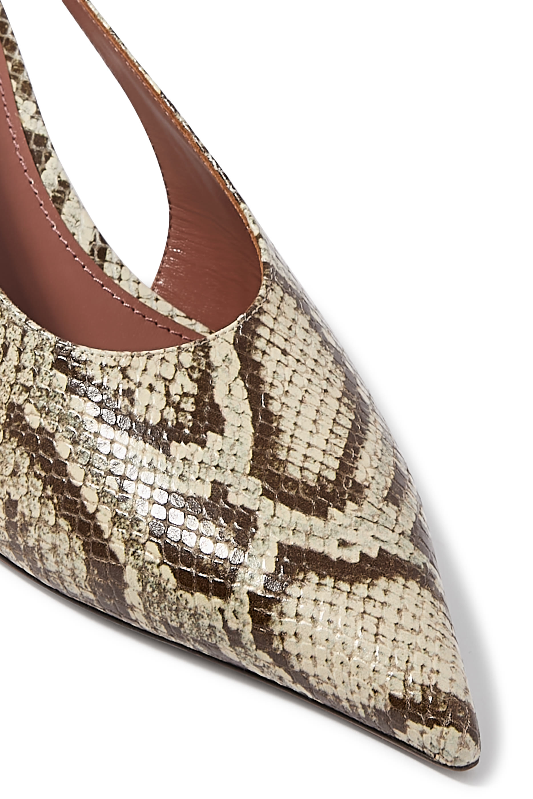 حذاء نينا 70 كلاسيكي بسير خلفي جلد