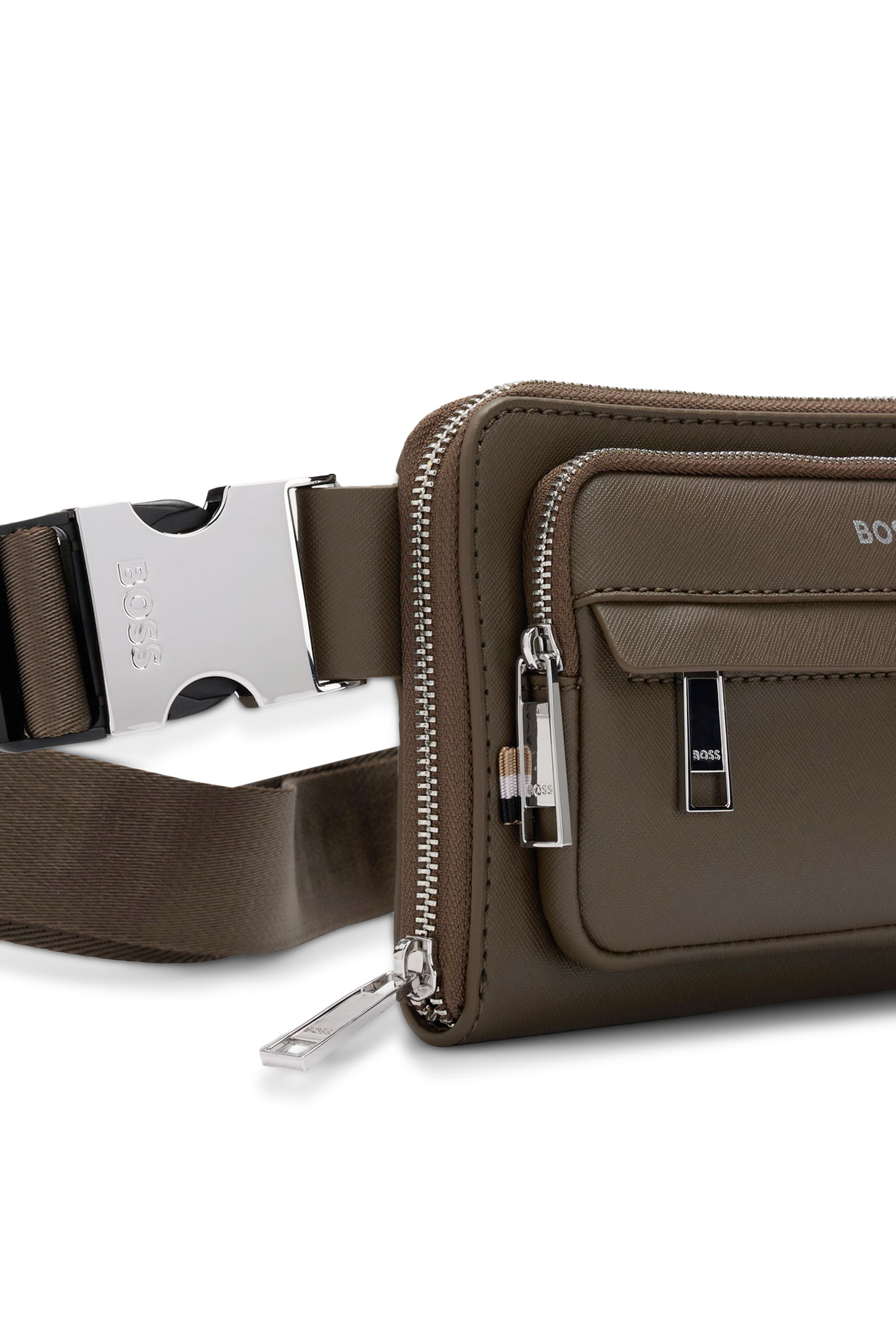 حقيبة كروس بودي زير مقسمة