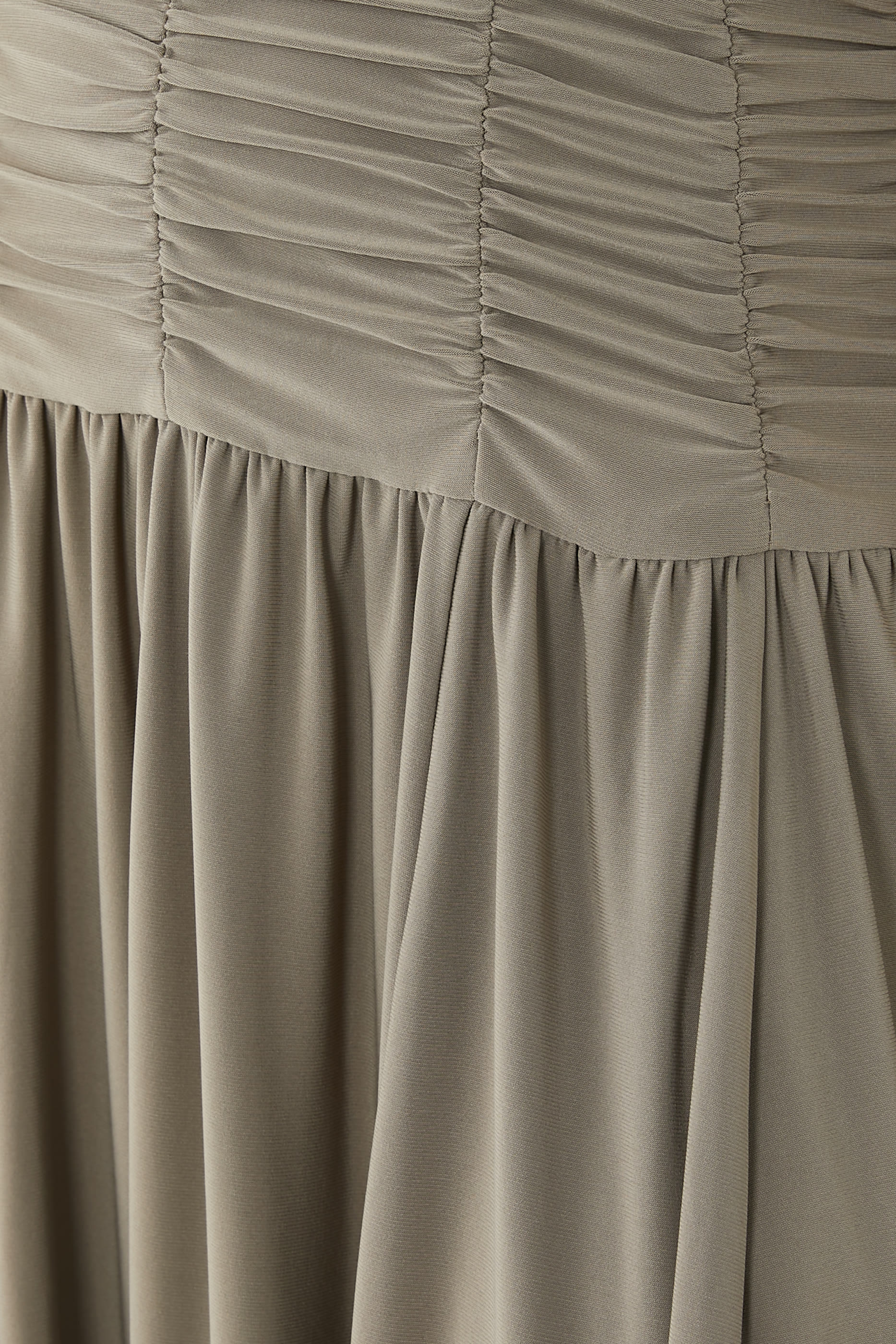 فستان درابيه مكشكش جرسيه