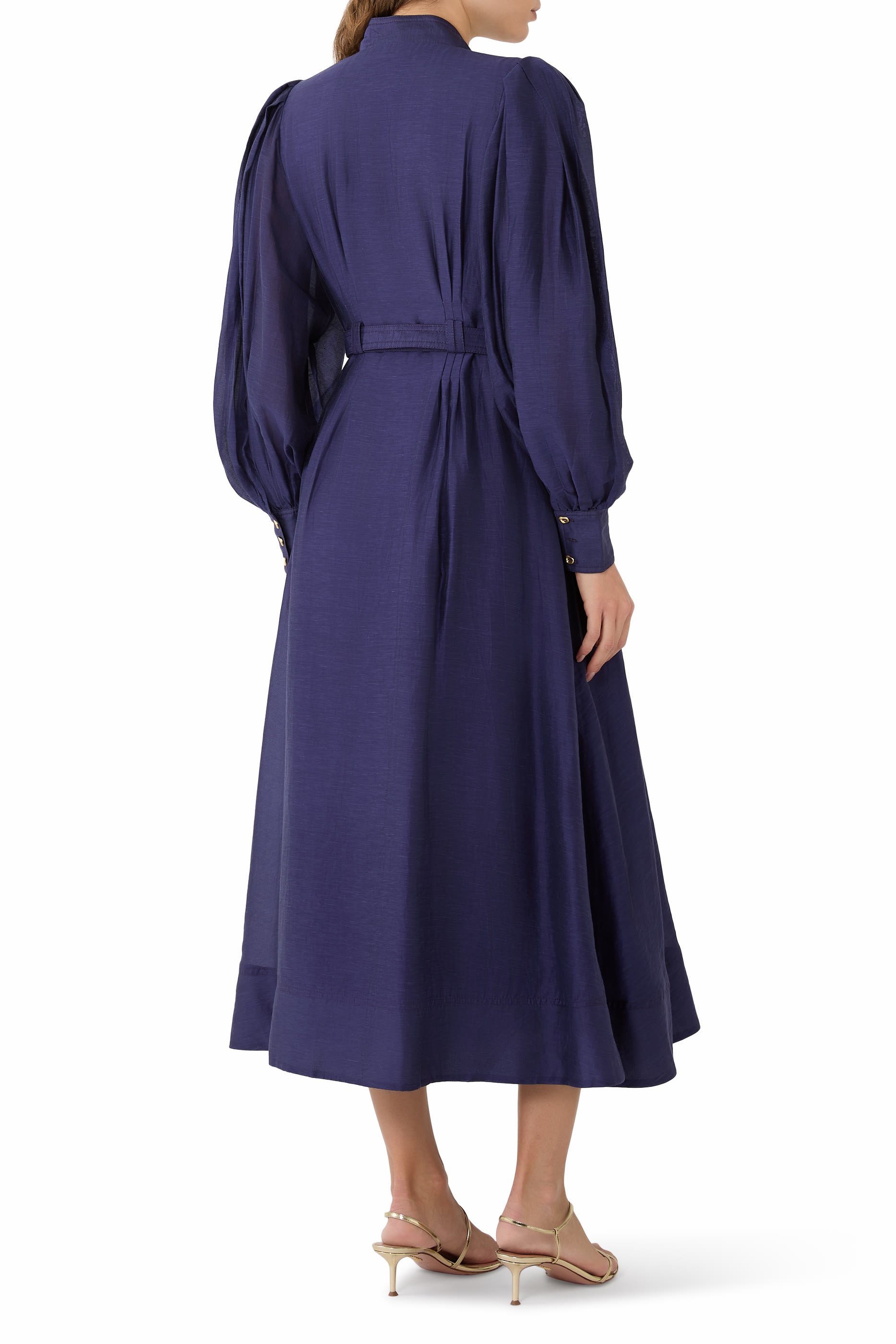 فستان سفيلا متوسط الطول