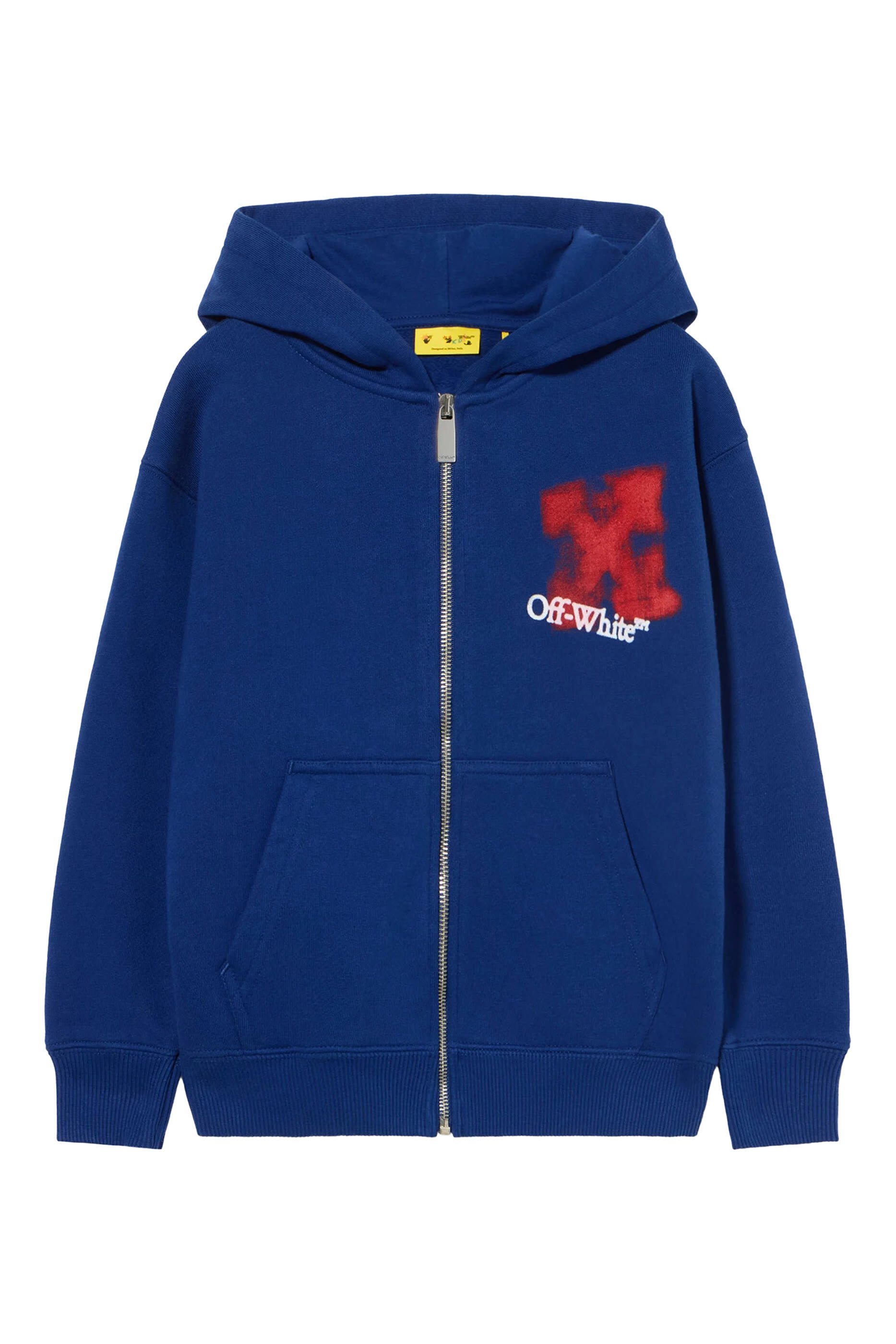 Kids Arrow Spray Zip Logo Hoodie