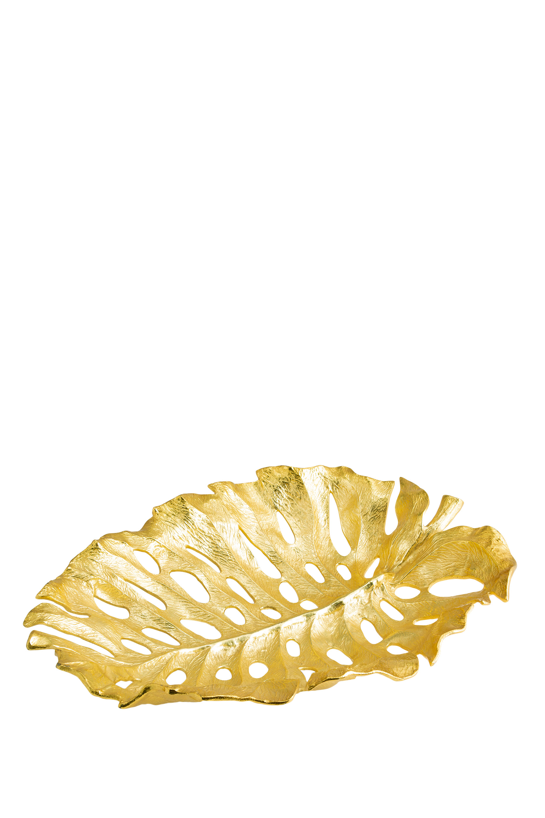 قطعة ديكور مركزية بتصميم  أوراق المونستيرا