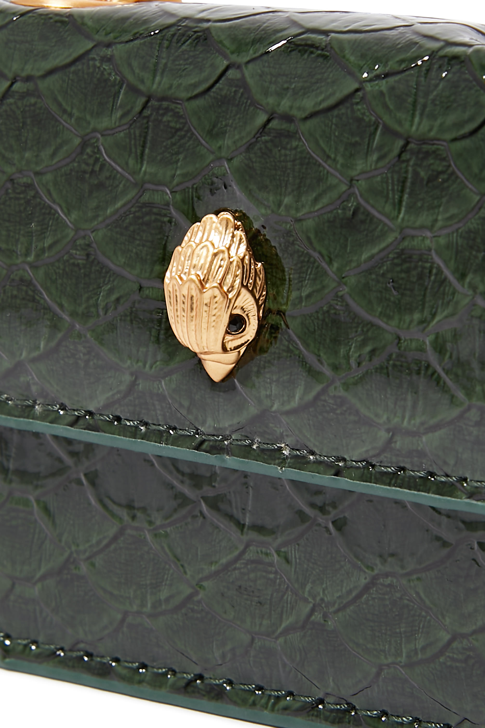 حقيبة كنسينغتون ميكرو بنقشة جلد تمساح