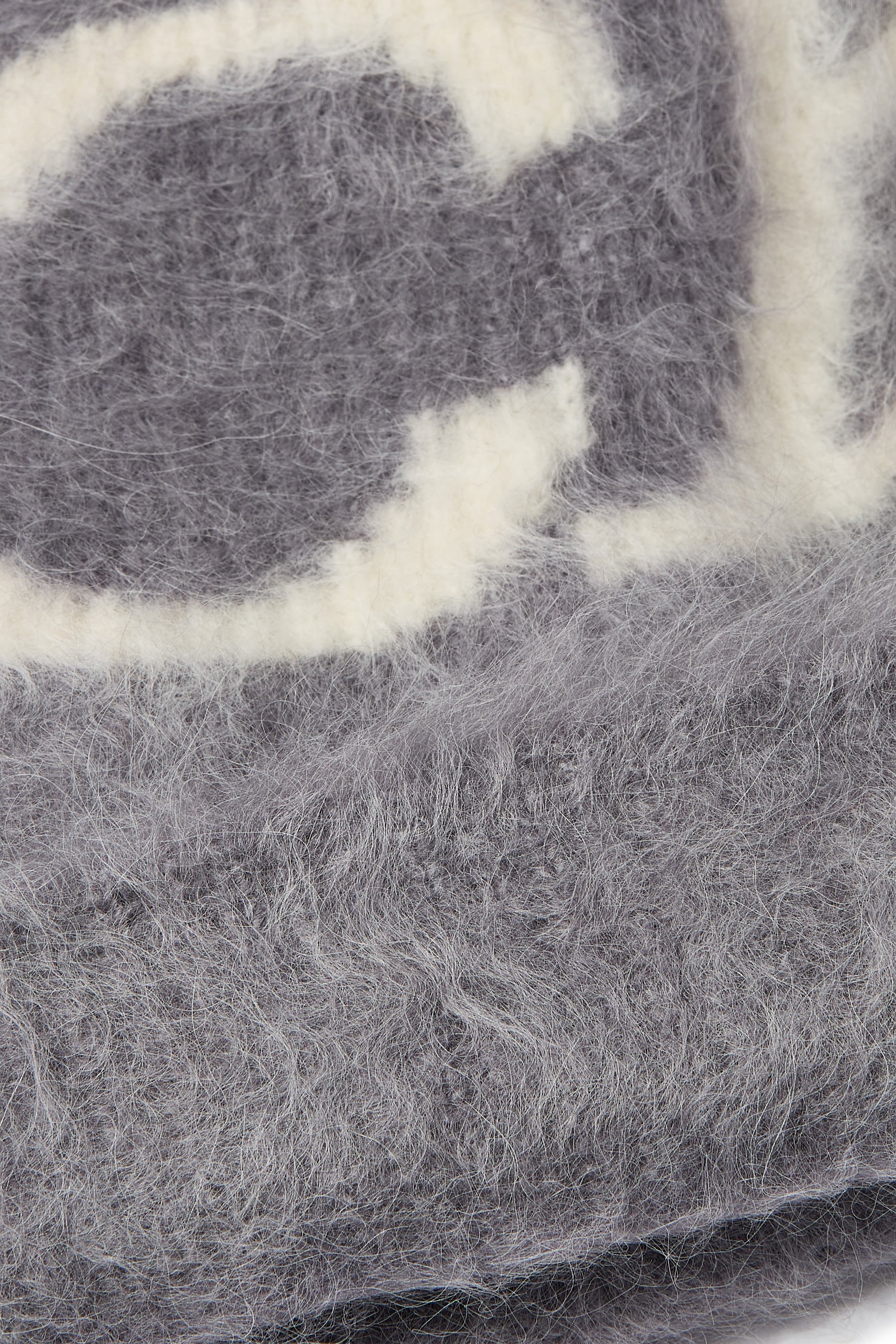 قبعة بيني بشعار الماركة صوف ألبكة منسوج