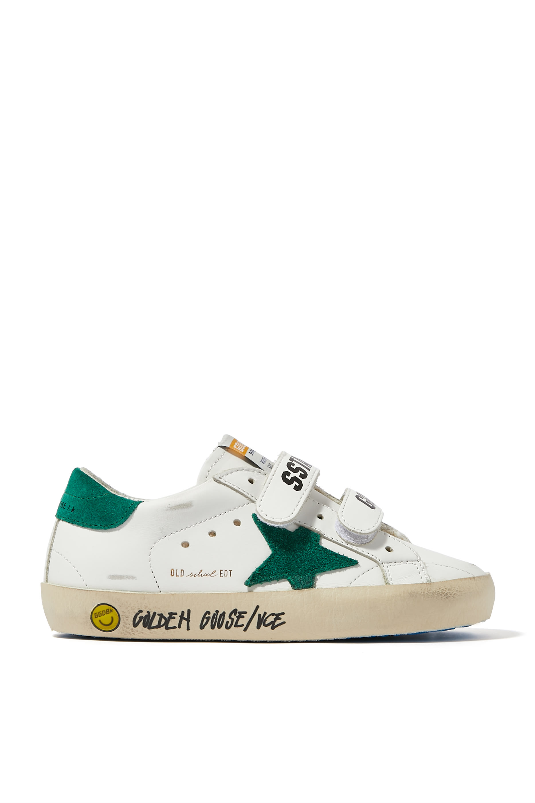 سنيكرز أولد سكول جلد للأطفال