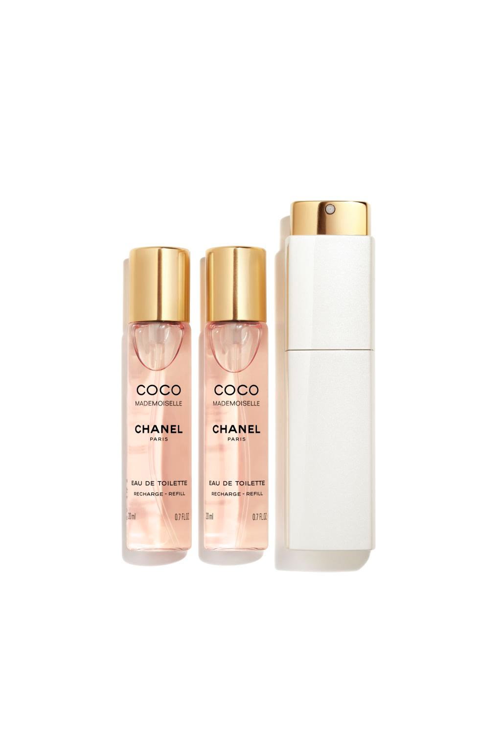 بخاخ برأس دوّار لماء التواليت COCO MADEMOISELLE TWIST AND SPRAY Eau de Toilette rechargeable
